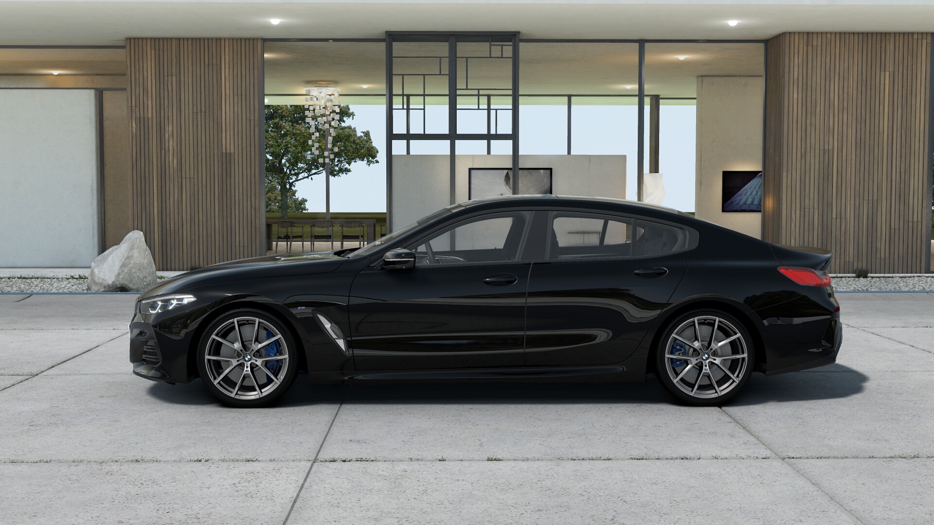 M850i xDrive Gran Coupé　ブラック・サファイアの画像1