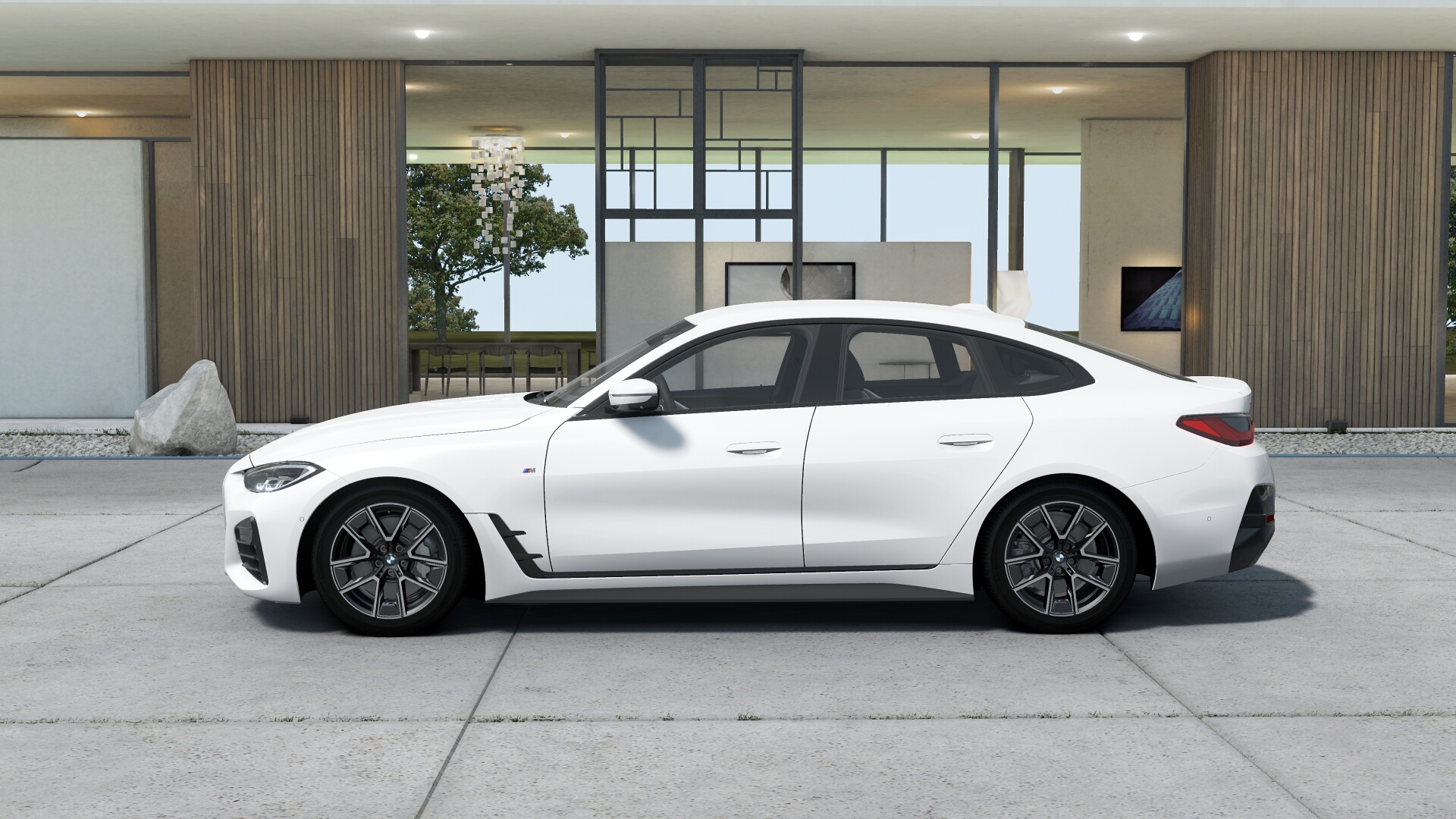 420d xDrive Gran Coupé M Sport　ミネラル・ホワイトの画像1