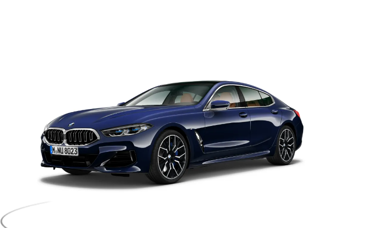 BMW 840i グラン クーペ　BMW Individual タンザナイトブルー　BMW Individual エクステンドレザーメリノ タルトゥーフォ