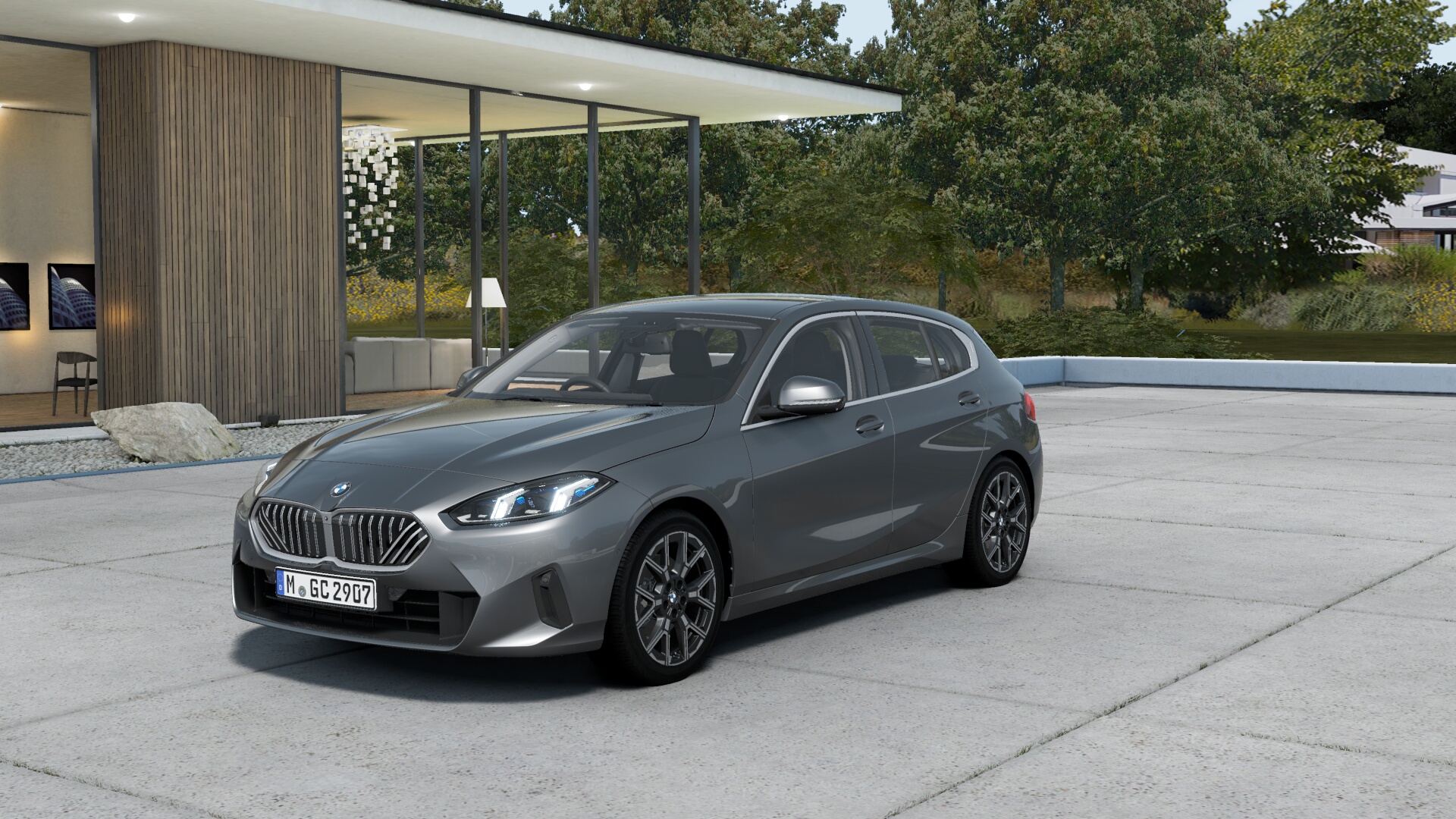 BMW 120d スカイスクレイパー・グレー テクノロジー・パッケージの車両画像