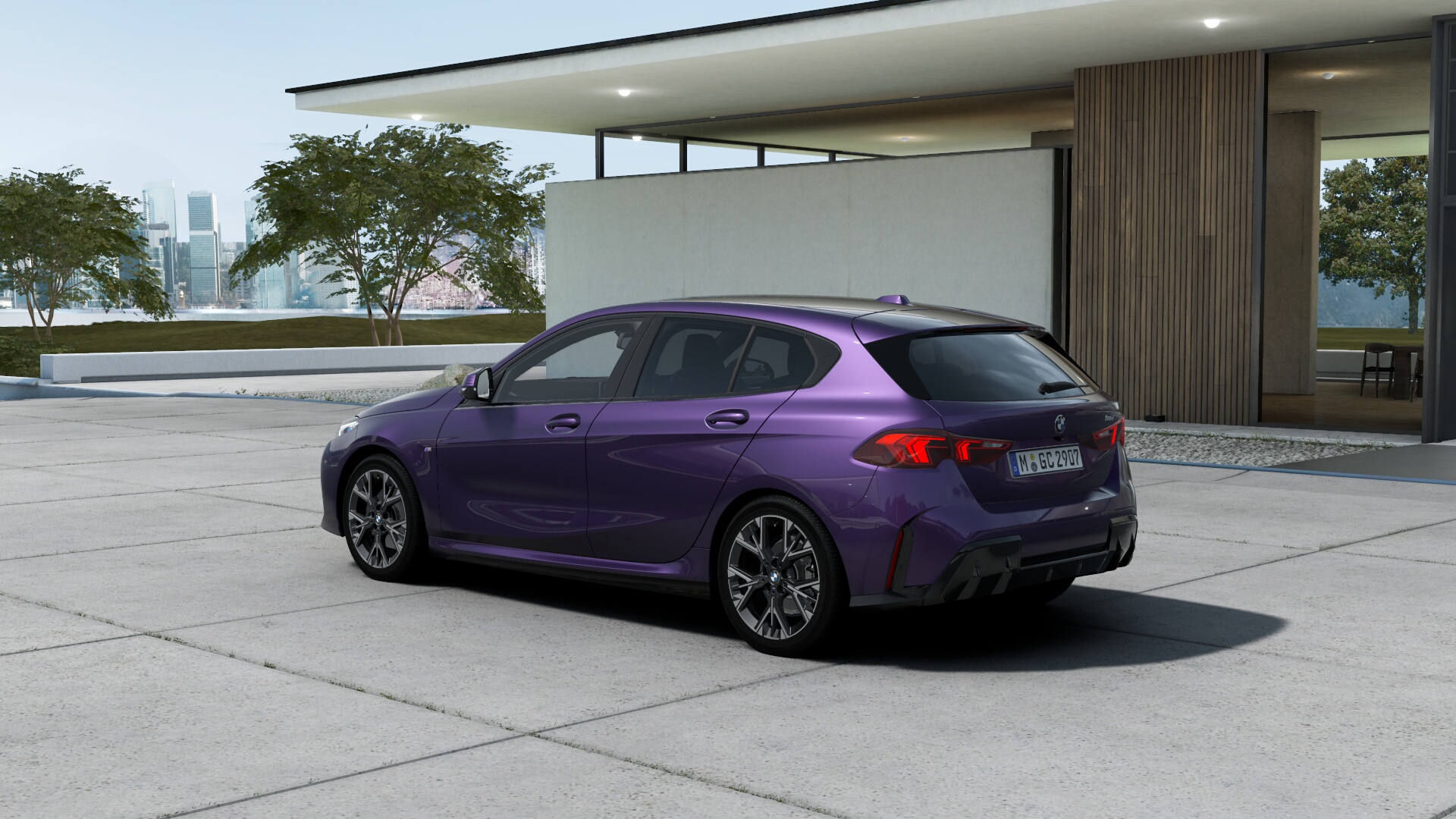 BMW 120d　サンダーナイト　パーフォレーテッドヴェガンザ モカ　M Sportの画像1
