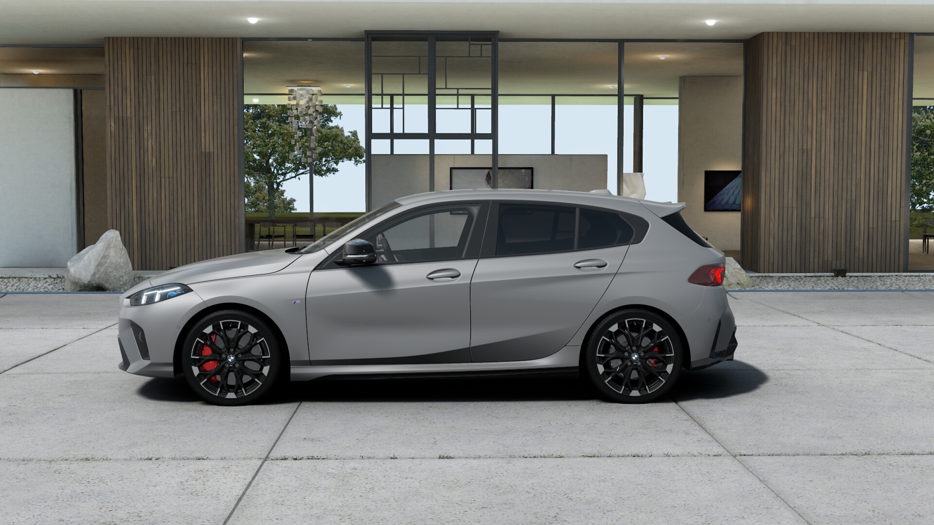BMW M135 xDrive　BMW Individual フローズンピュア・グレー　HiFiスピーカーシステム harman/kardonの画像4