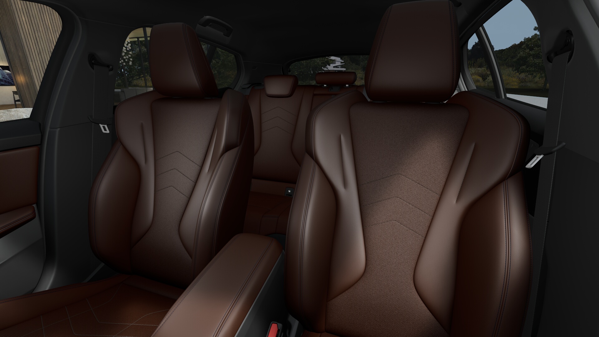 BMW 120d　サンダーナイト　パーフォレーテッドヴェガンザ モカ　M Sportの画像4