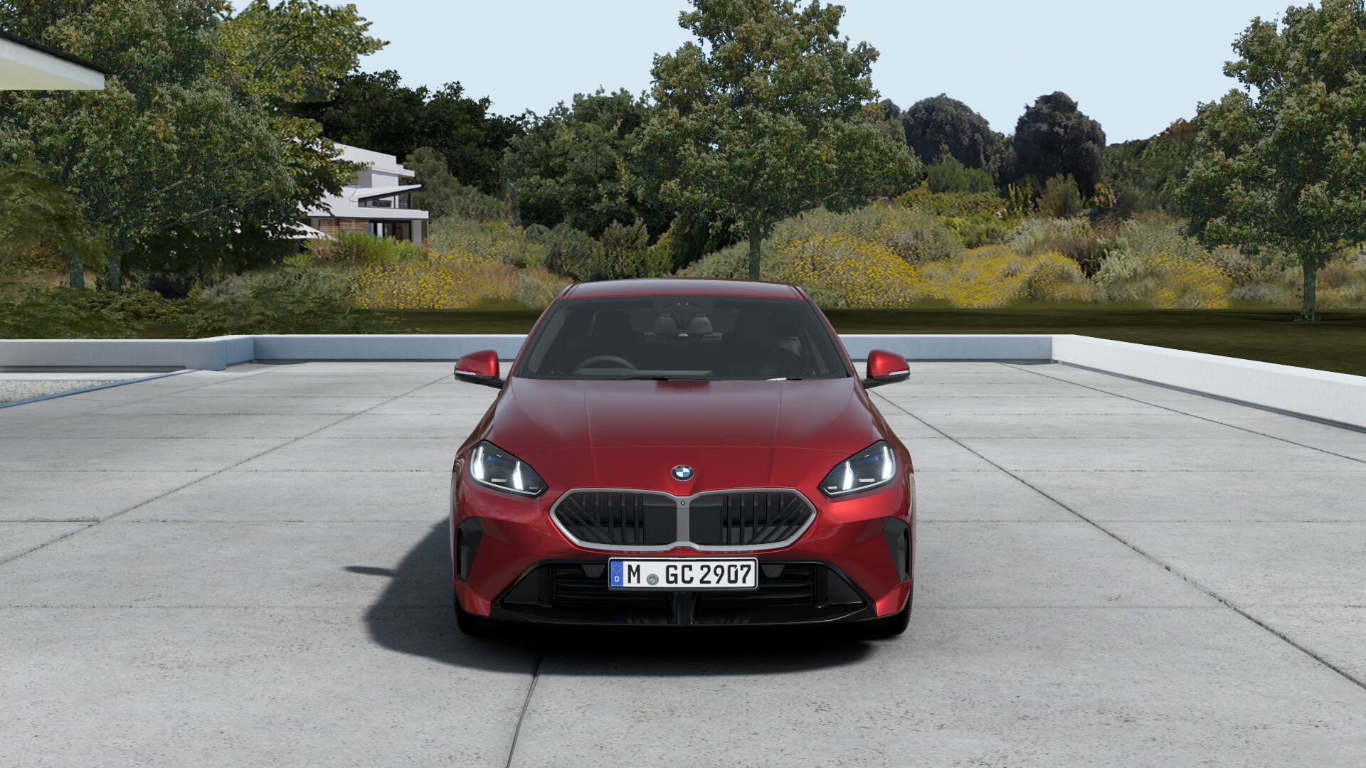 BMW 220 グランクーペ　ファイヤー・レッド　HiFiスピーカー・システム harman/kardonの画像2