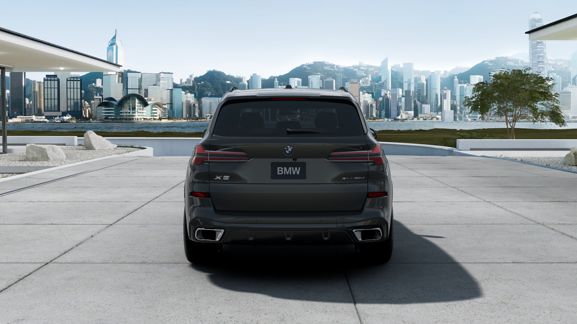 BMW X5 xDrive40d　BMW Individual ドラバイト・グレー　BMW Individual フル・レザーメリノ アイボリーホワイト／アトラスグレーの画像4