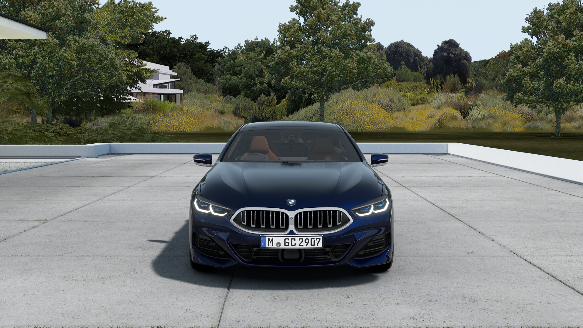BMW 840i グラン クーペ　BMW Individual タンザナイトブルー　BMW Individual エクステンドレザーメリノ タルトゥーフォの画像2
