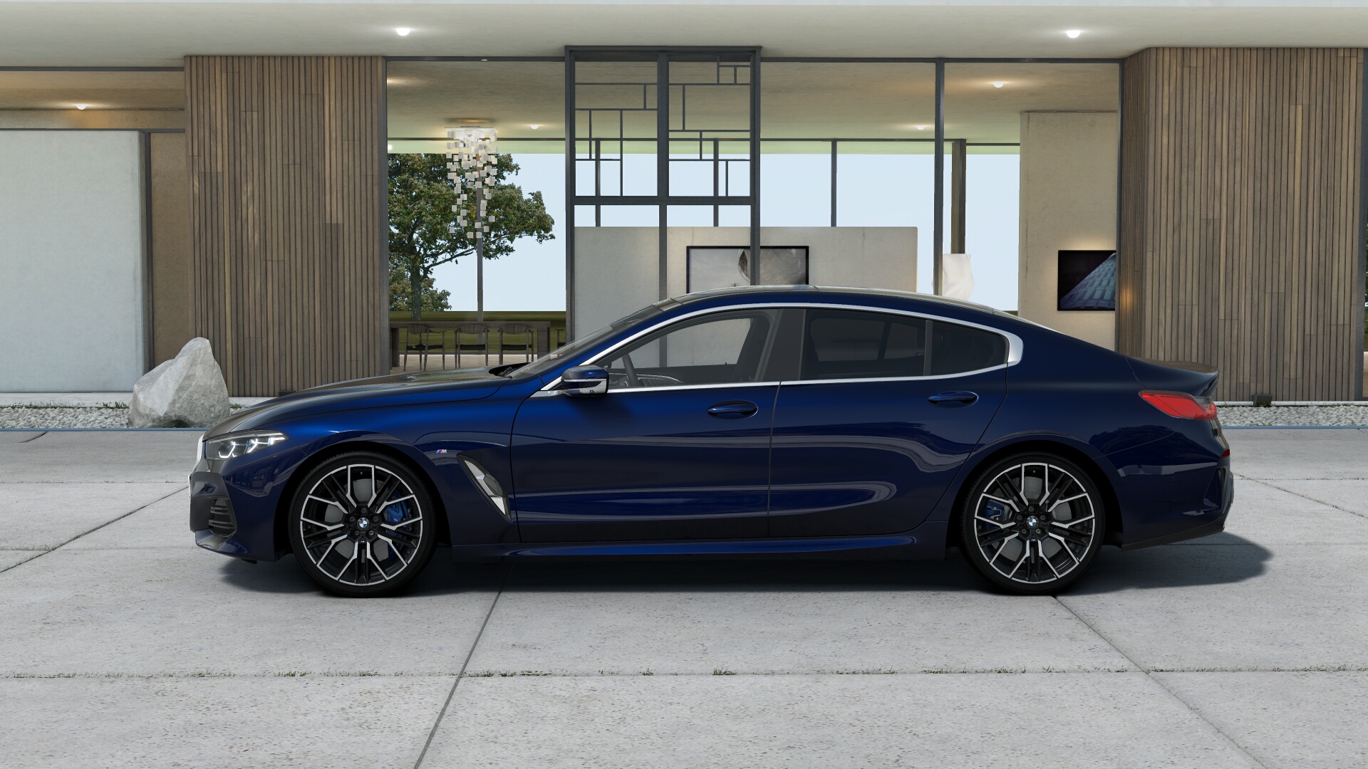 BMW 840i グラン クーペ　BMW Individual タンザナイトブルー　BMW Individual エクステンドレザーメリノ タルトゥーフォの画像3