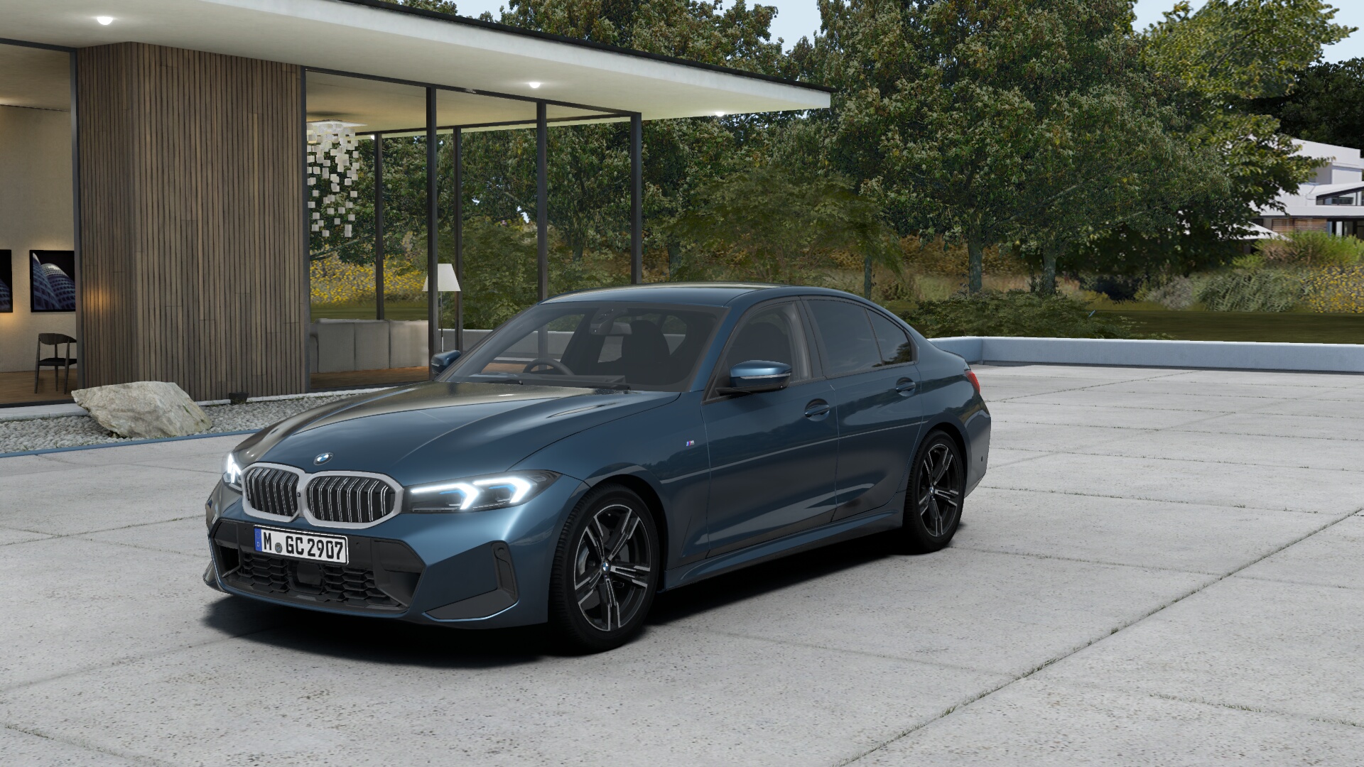 BMW 318i セダン　M Sport　アークティックレース・ブルー　