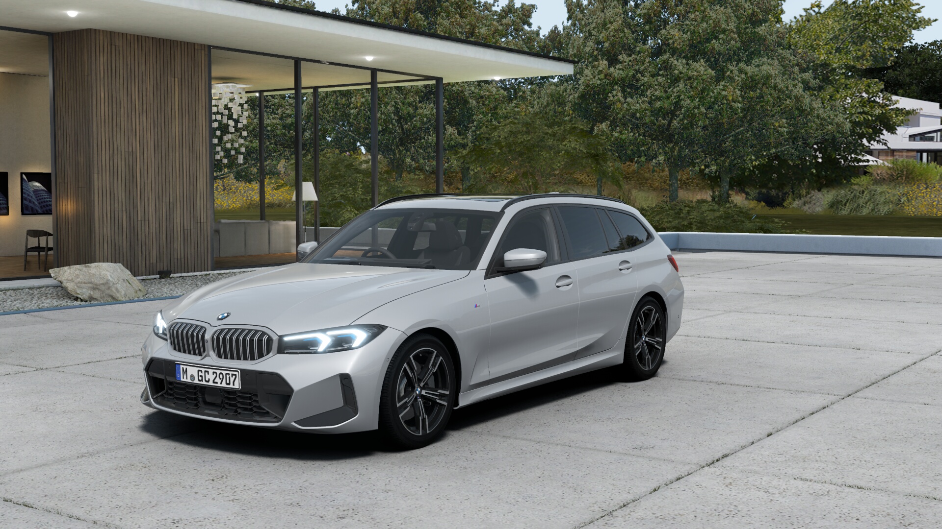 BMW 320d xDrive ツーリング　パノラマガラス・サンルーフ　HiFiスピーカー・システム
