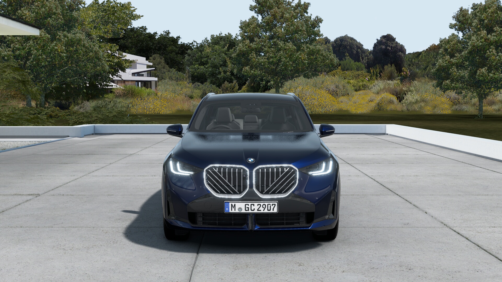 BMW X3 20d xDrive　BMW Individual タンザナイトブルー　BMW Individual レザーメリノ ブラック／アトラスグレーの画像1