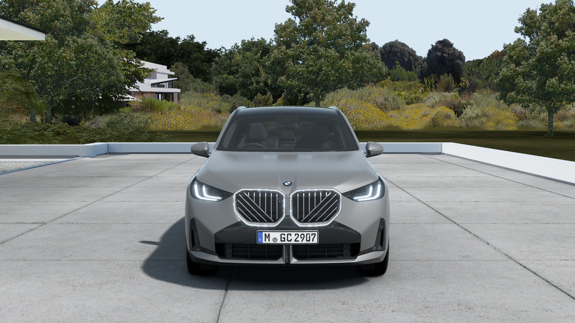 BMW X3 20d xDrive　BMW Individual フローズンピュア・グレー　パノラマガラス・サンルーフの画像2
