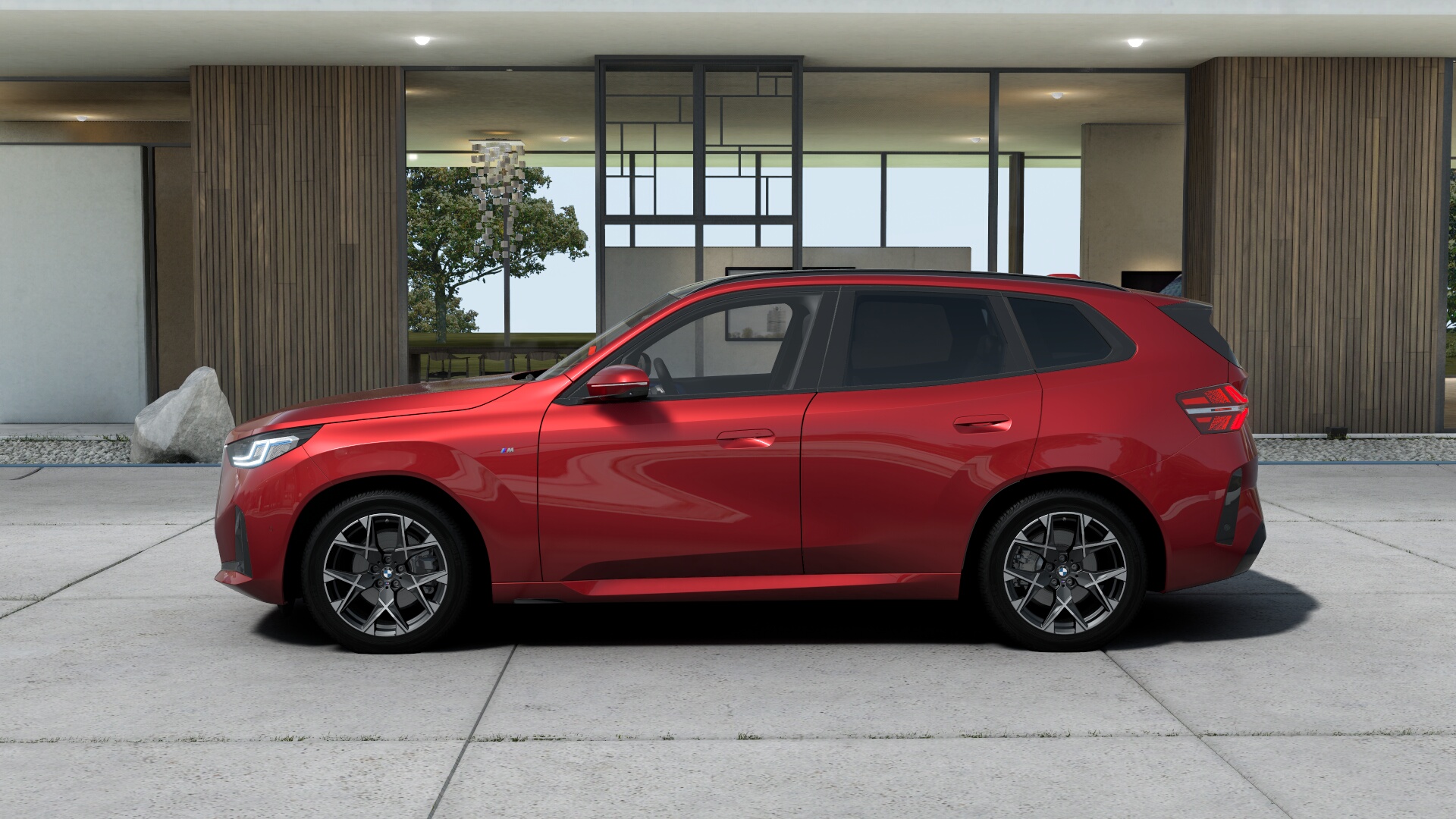 BMW X3 20d xDrive　ファイヤー・レッド　パノラマガラス・サンルーフの画像2
