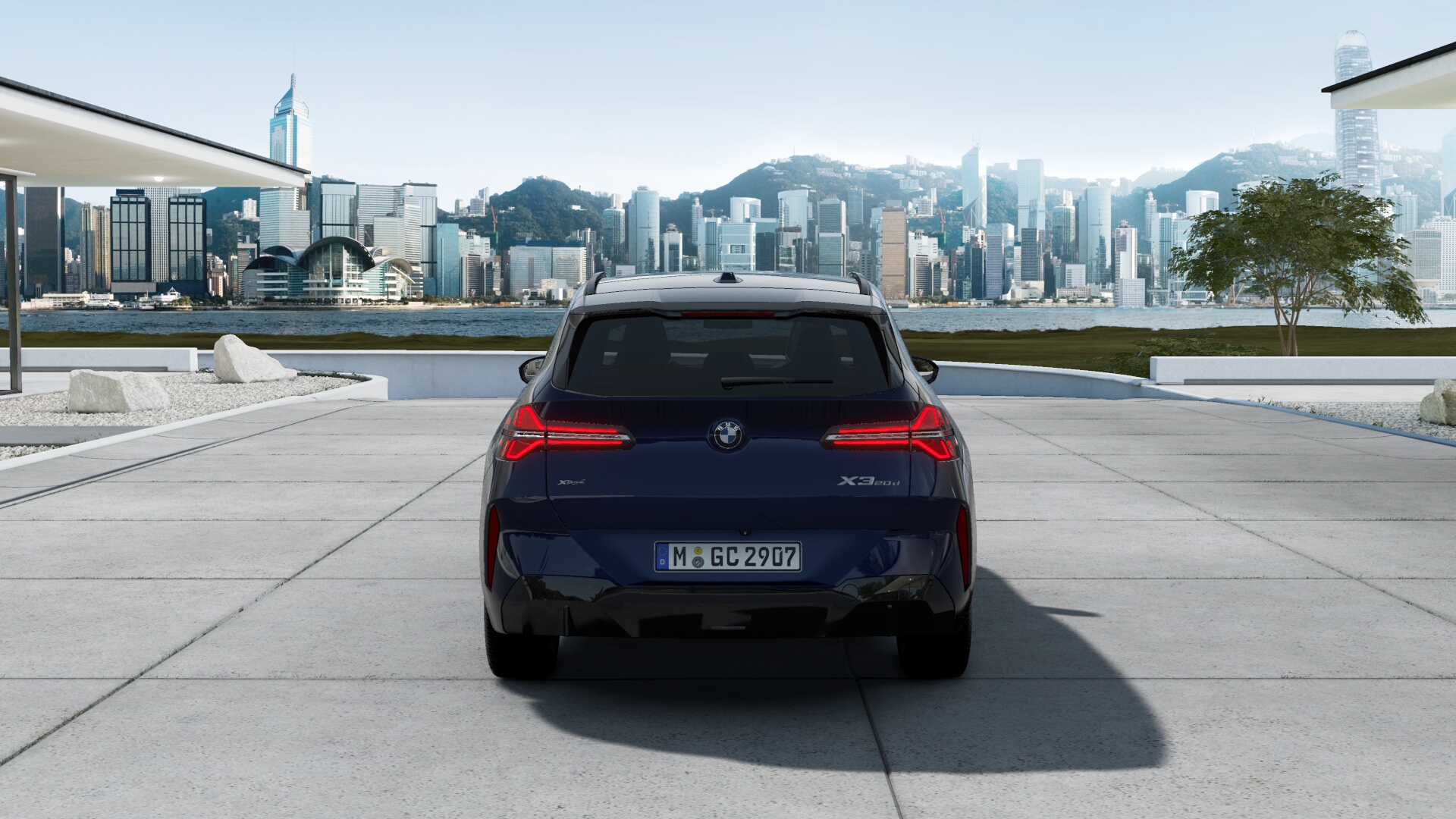 BMW X3 20d xDrive　BMW Individual タンザナイトブルー　BMW Individual レザーメリノ ブラック／アトラスグレーの画像2