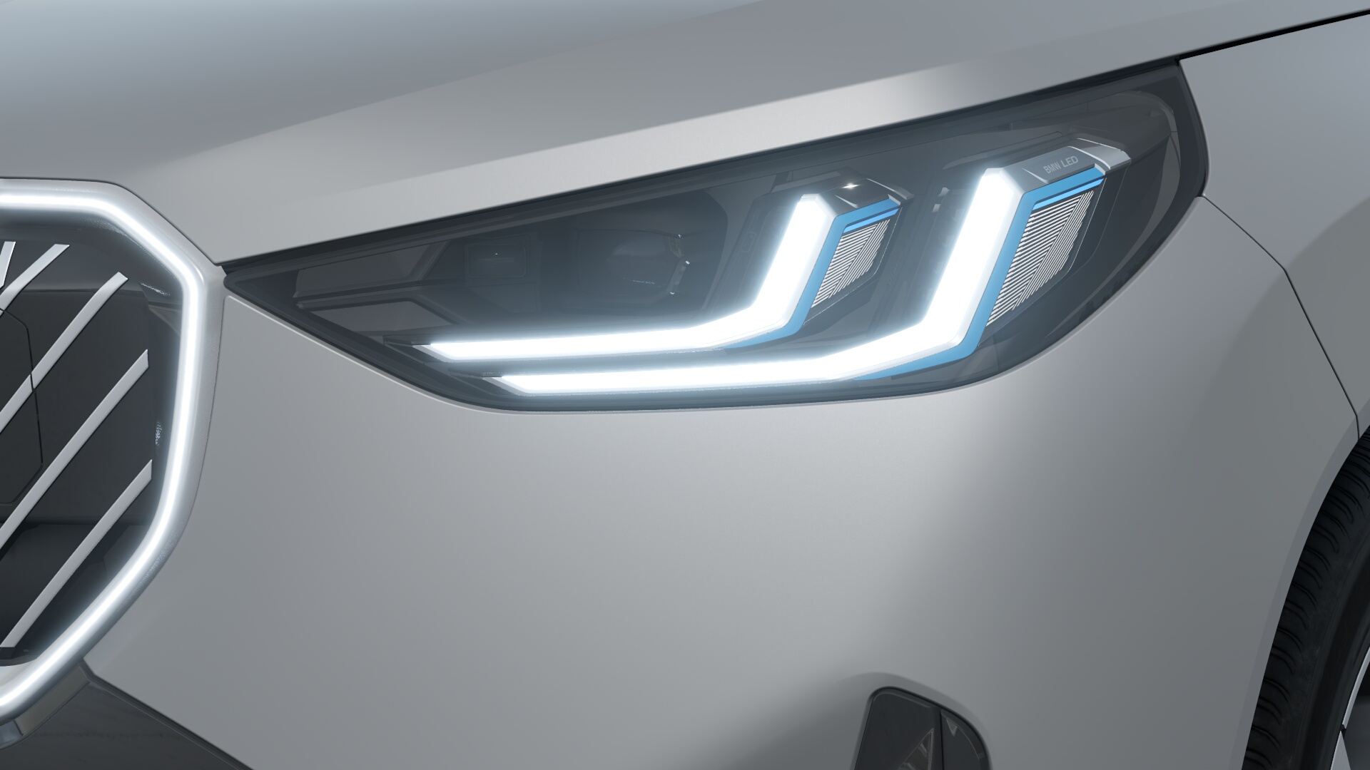 BMW X3 20d xDrive　M Sport　BMW Individual フローズン・ピュア・グレー　の画像3