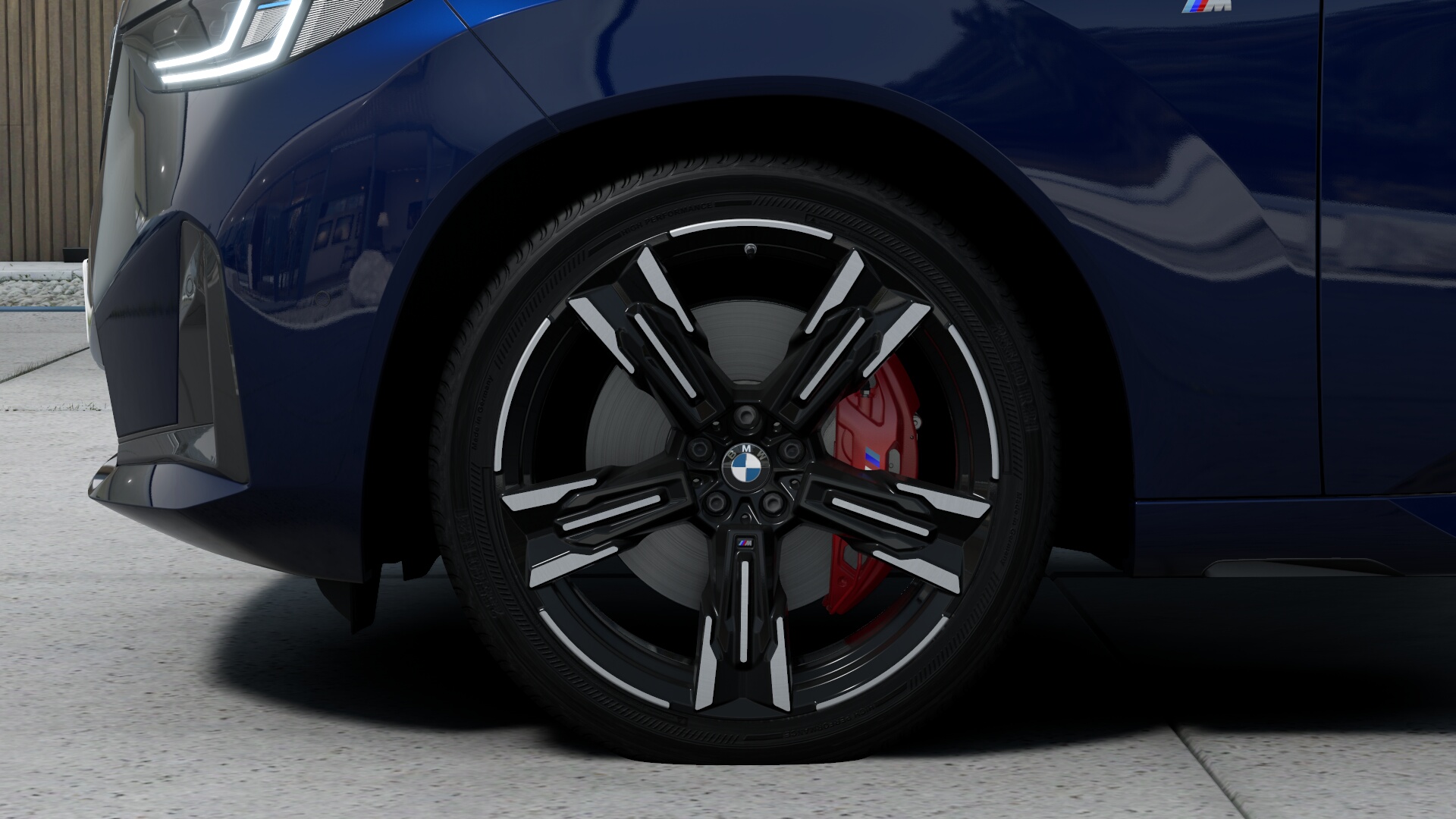 BMW X3 M50 xDrive　BMW Individual タンザナイト・ブルー　BMW Individual レザーメリノ アンバー／アトラスグレーの画像3