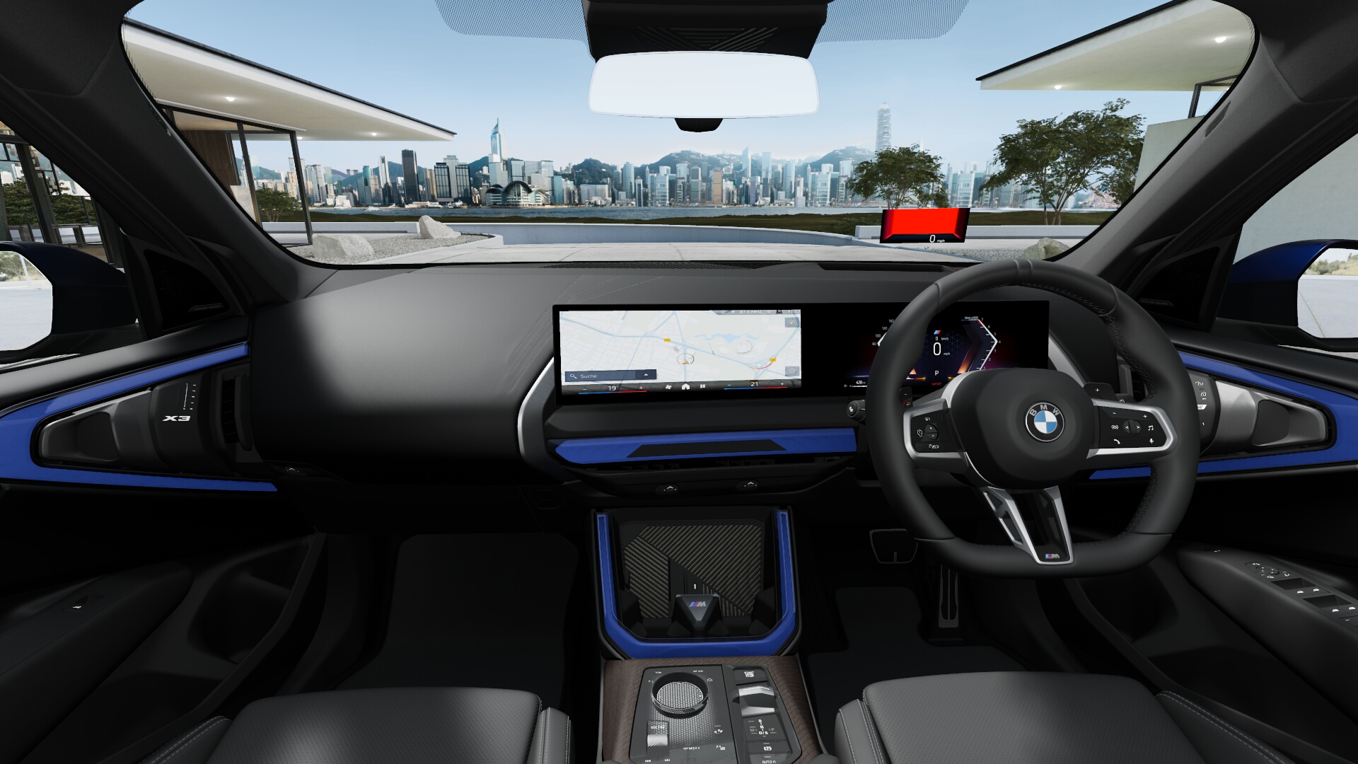 BMW X3 20d xDrive　BMW Individual タンザナイトブルー　BMW Individual レザーメリノ ブラック／アトラスグレーの画像3