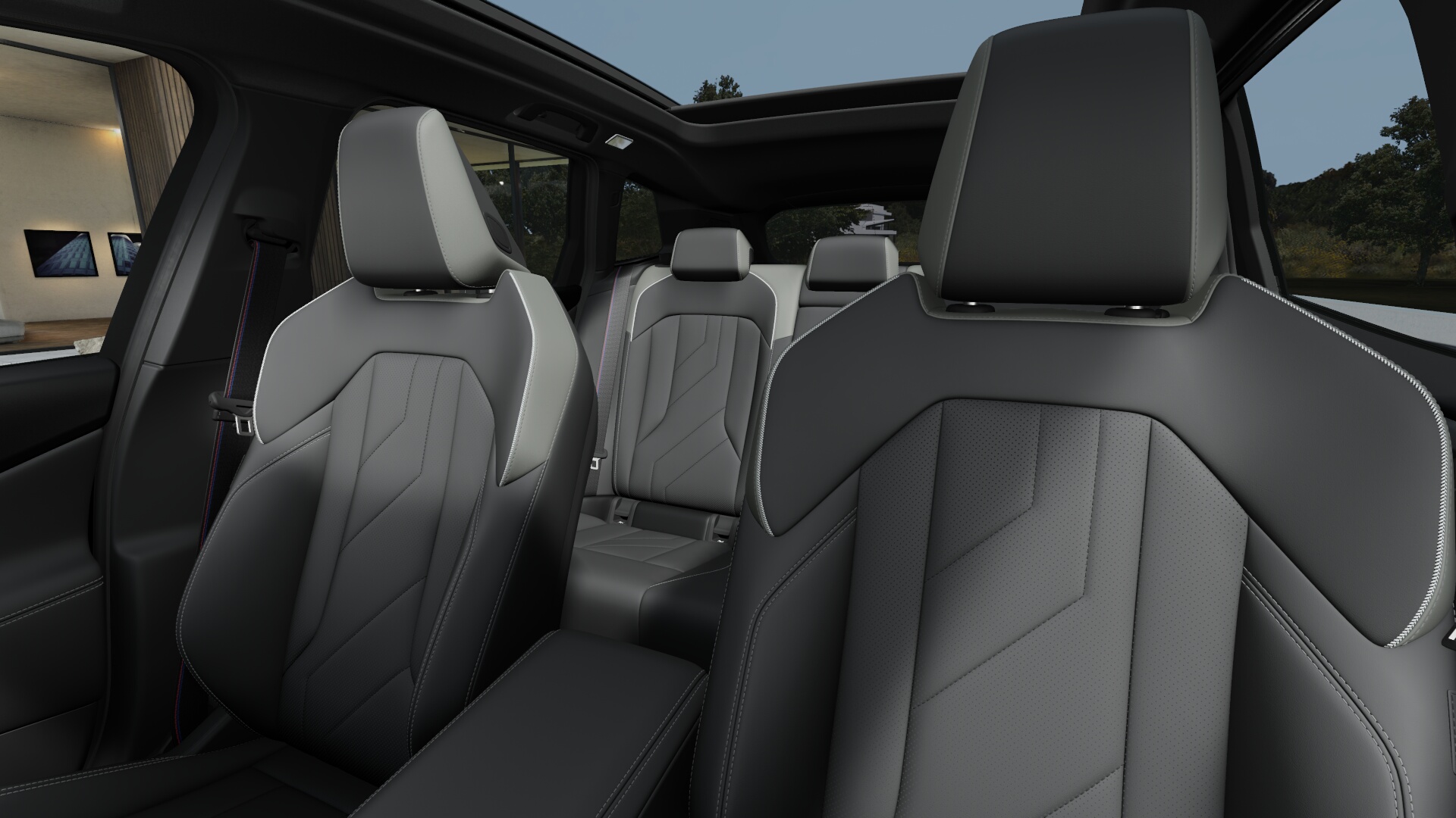 BMW X3 M50 xDrive　ブラック・サファイア　BMW Individual レザーメリノ ブラック／アトラス・グレーの画像4