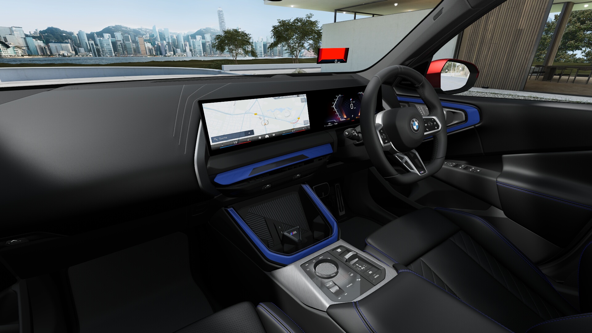 BMW X3 20d xDrive　ファイヤー・レッド　パノラマガラス・サンルーフの画像3