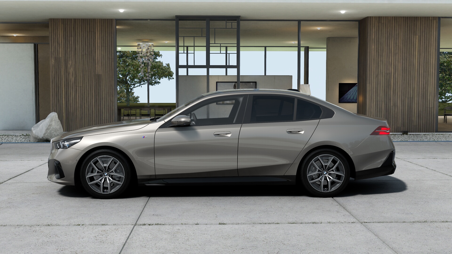 BMW 523i セダン　オキサイド・グレー　M Sport　パノラマガラス・サンルーフの画像3