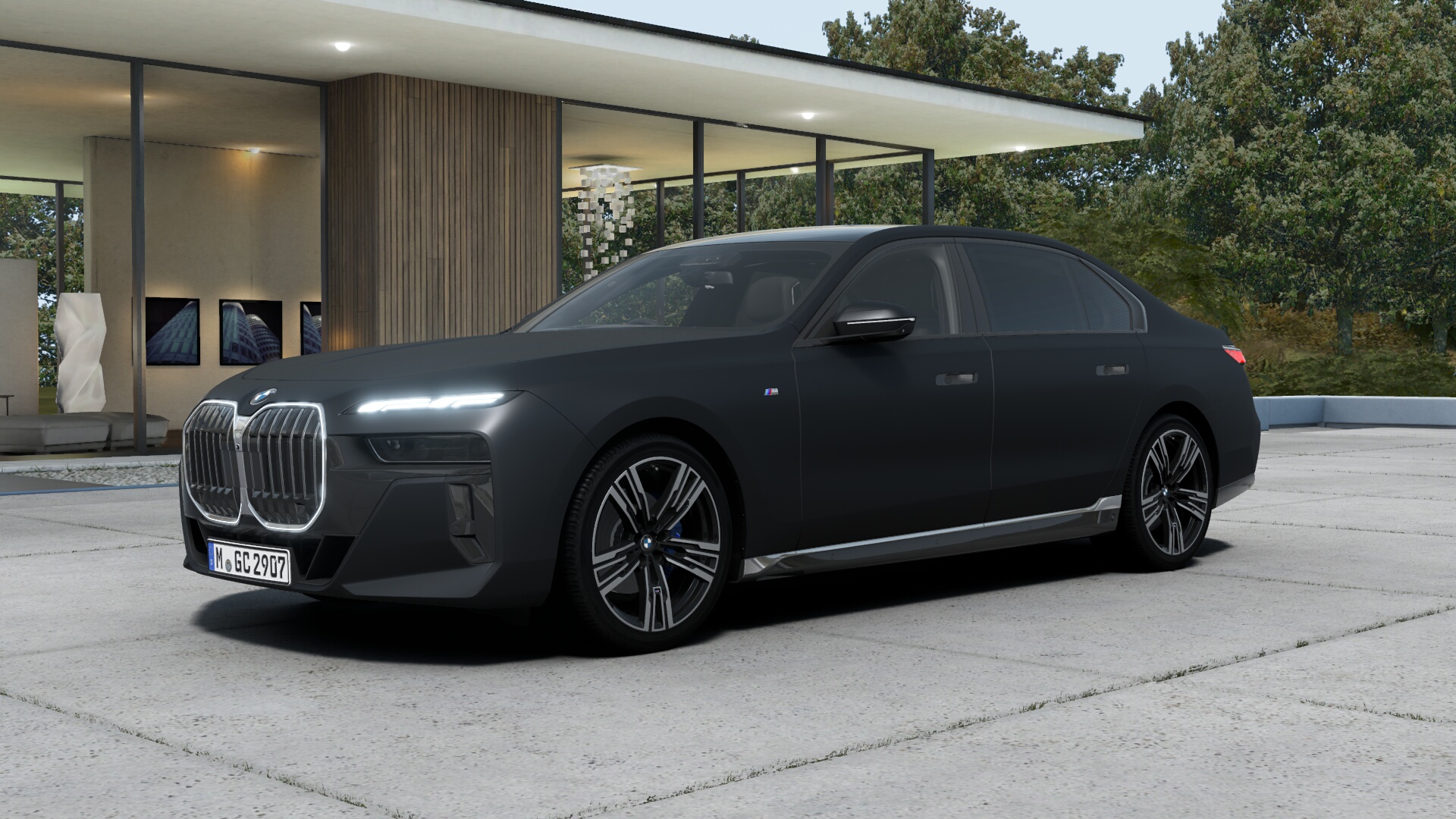 BMW 740d xDrive　BMW Individual フローズンディープ・グレー　BMW Individual フルレザー・メリノ ブラック