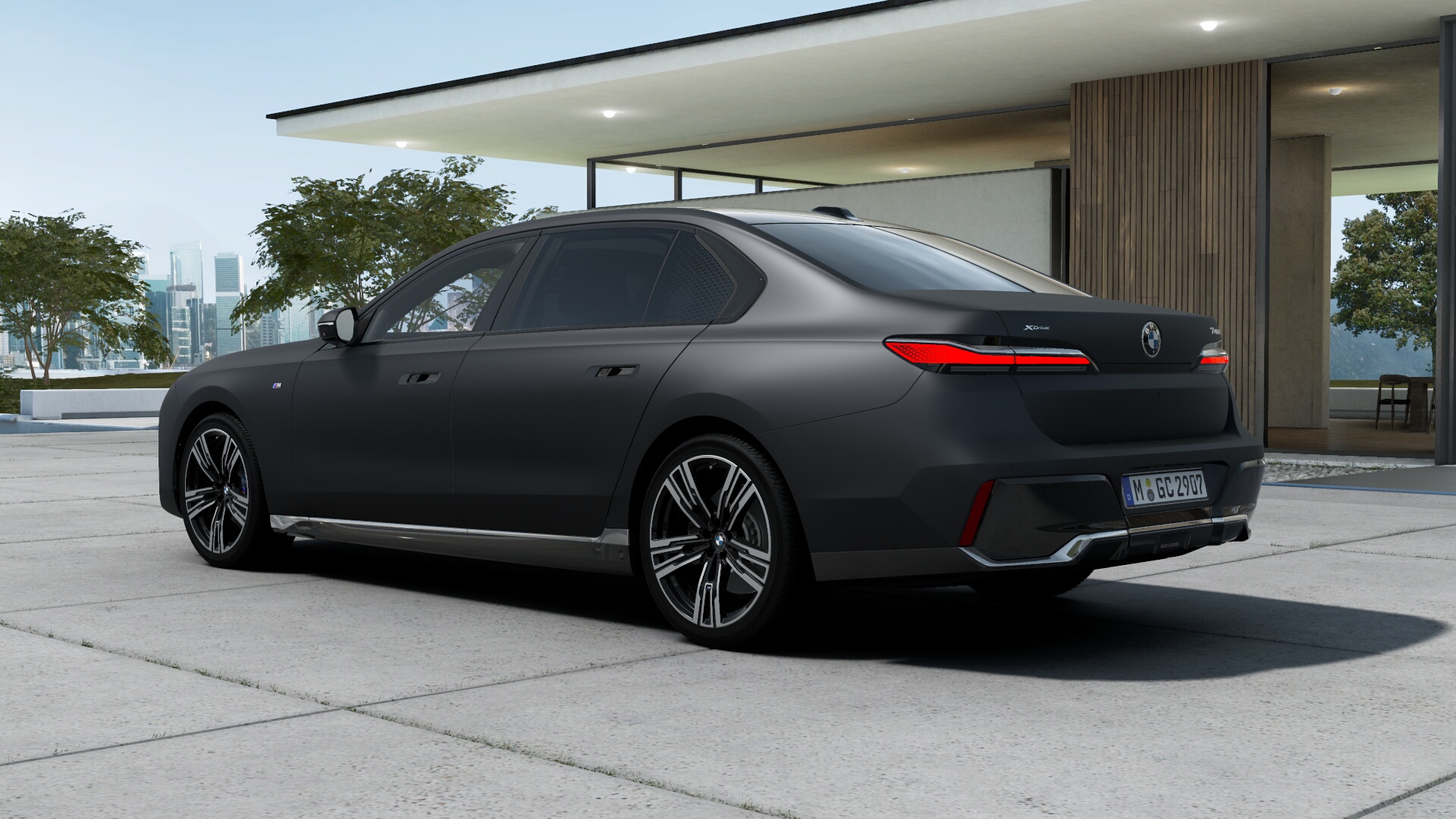 BMW 740d xDrive　BMW Individual フローズンディープ・グレー　BMW Individual フルレザー・メリノ ブラックの画像1