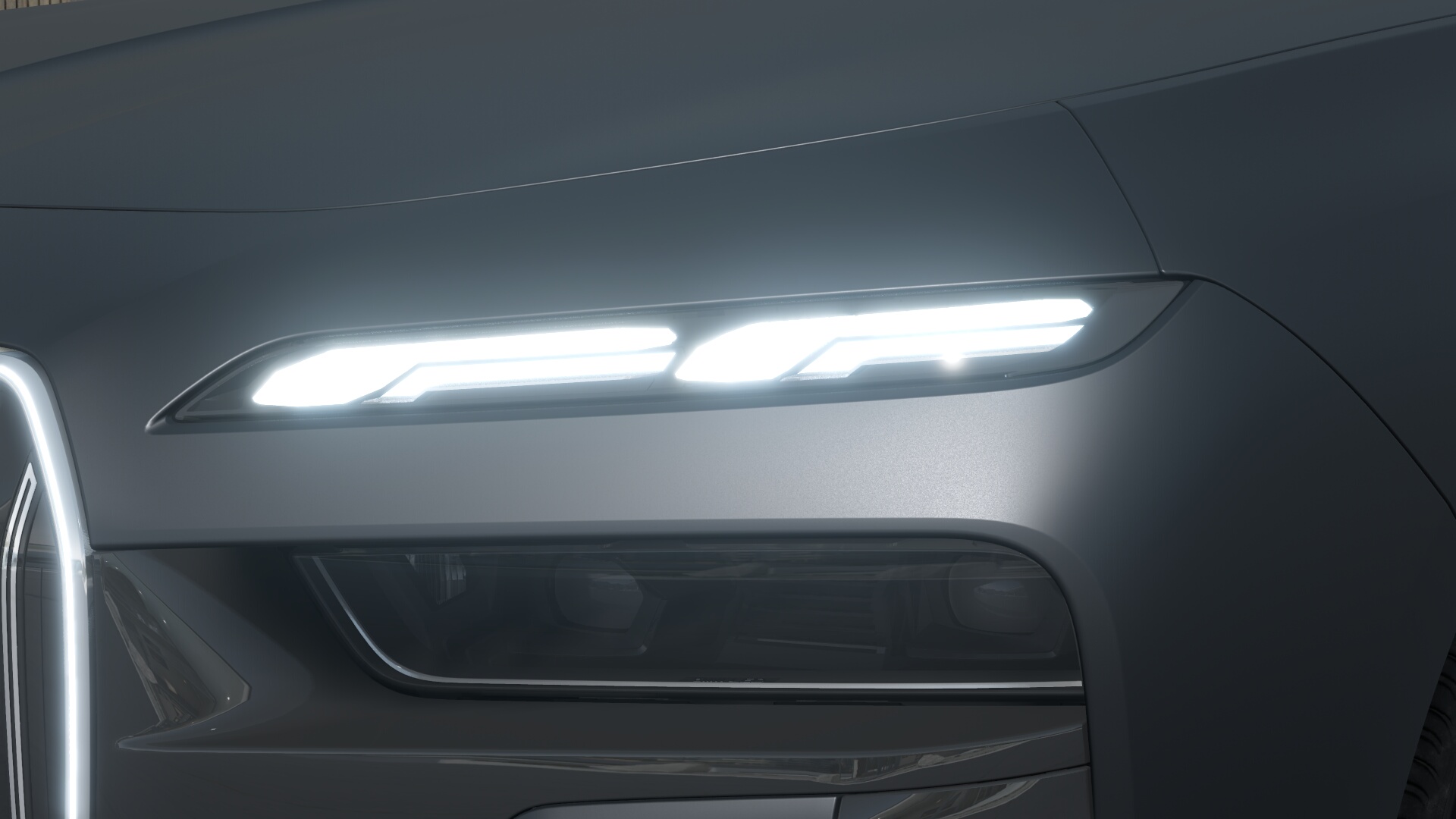 BMW 740d xDrive　BMW Individual フローズンディープ・グレー　BMW Individual フルレザー・メリノ ブラックの画像3
