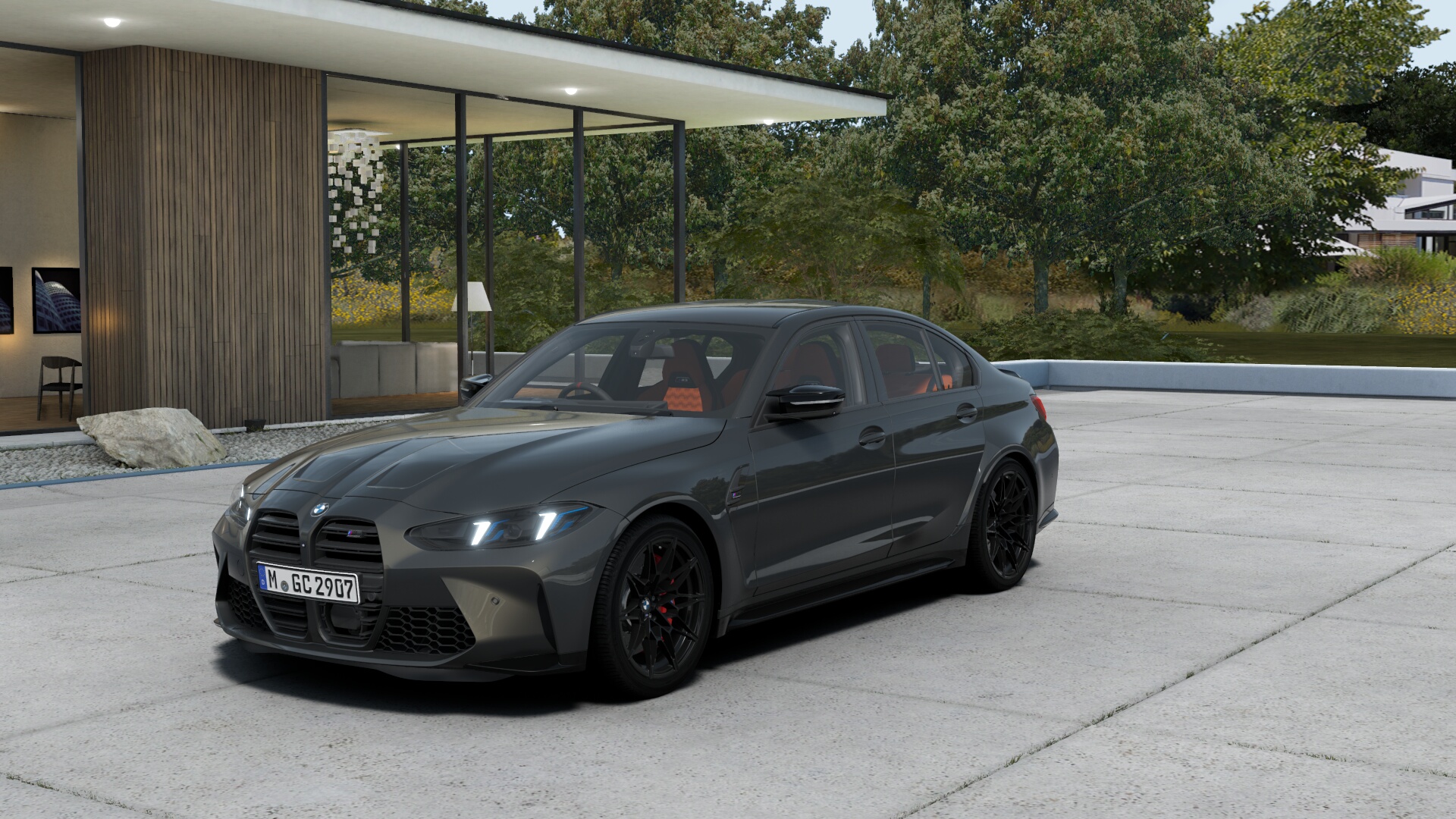 BMW M3 Competition M xDrive セダン　BMW Individual ドラバイト・グレー