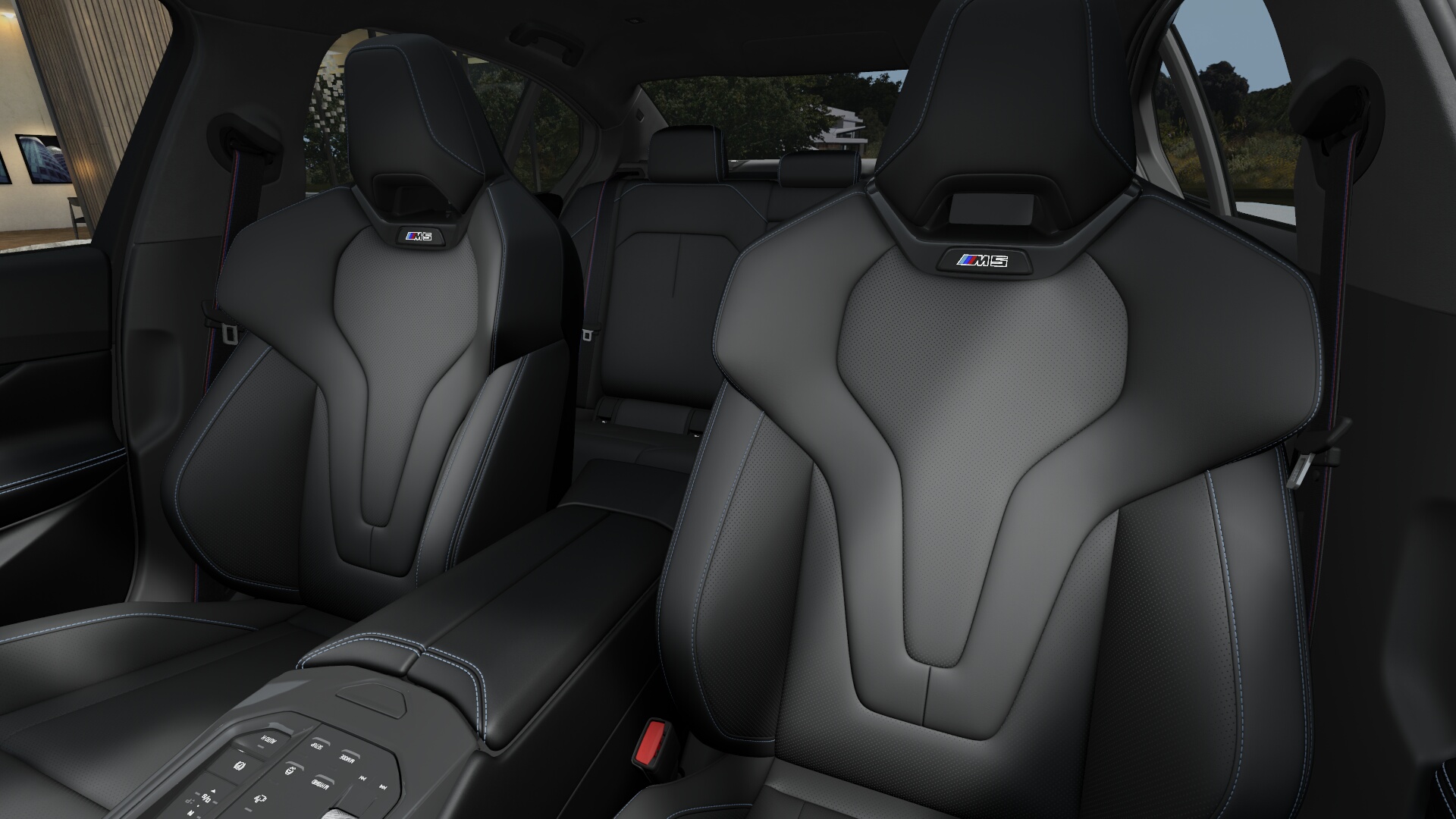 BMW M5 セダン　M アイルオブマングリーン　Bowers & Wilkins サラウンドサウンド・システムの画像4