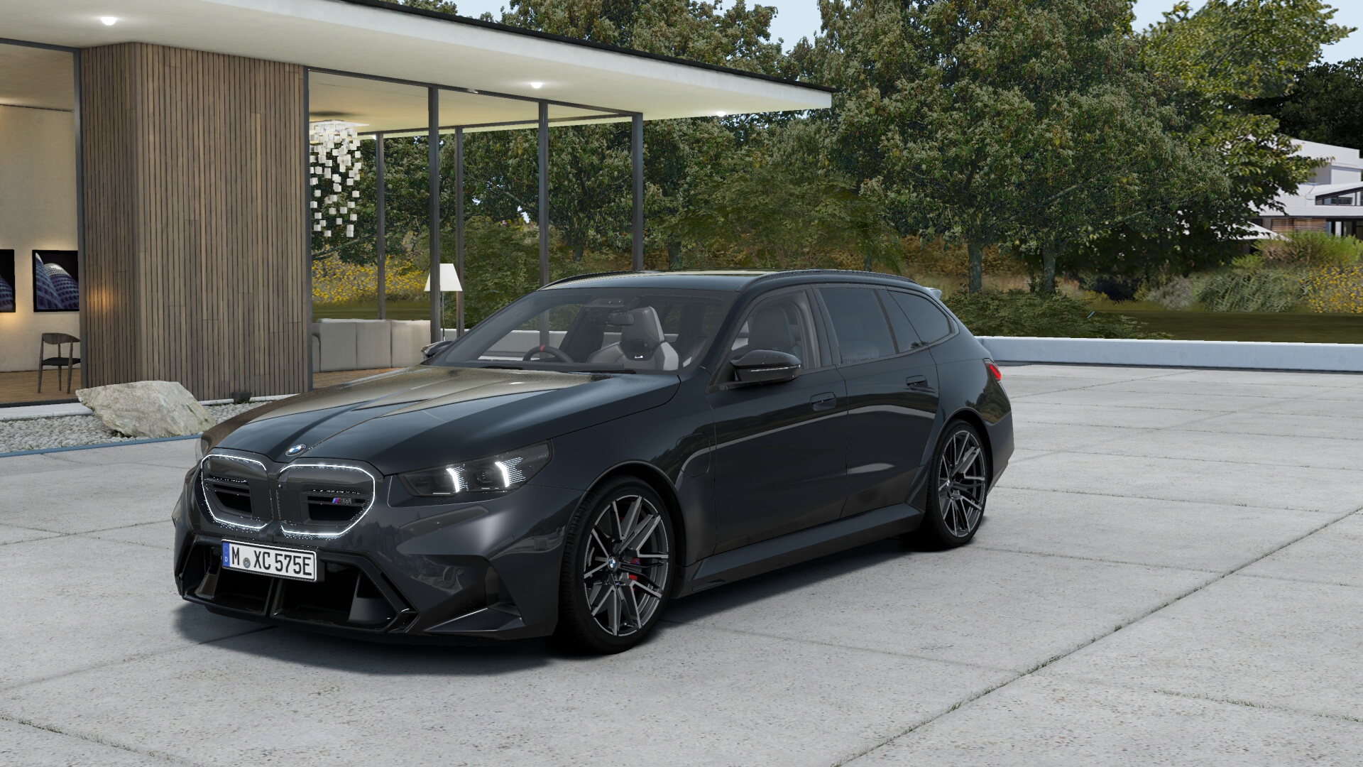 BMW M5 ツーリング　ソフィストグレーブリリアント・エフェクト　Bowers & Wilkins サラウンドサウンド・システム
