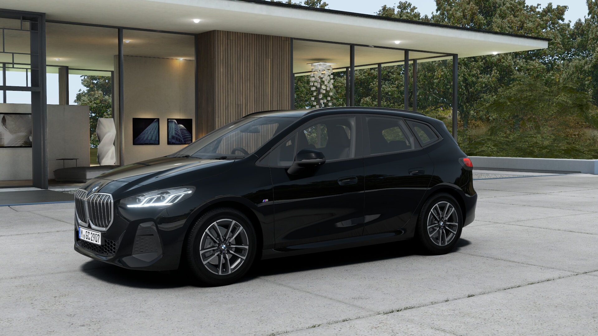 BMW 218i アクティブ ツアラー　ブラック・サファイア　M Sport