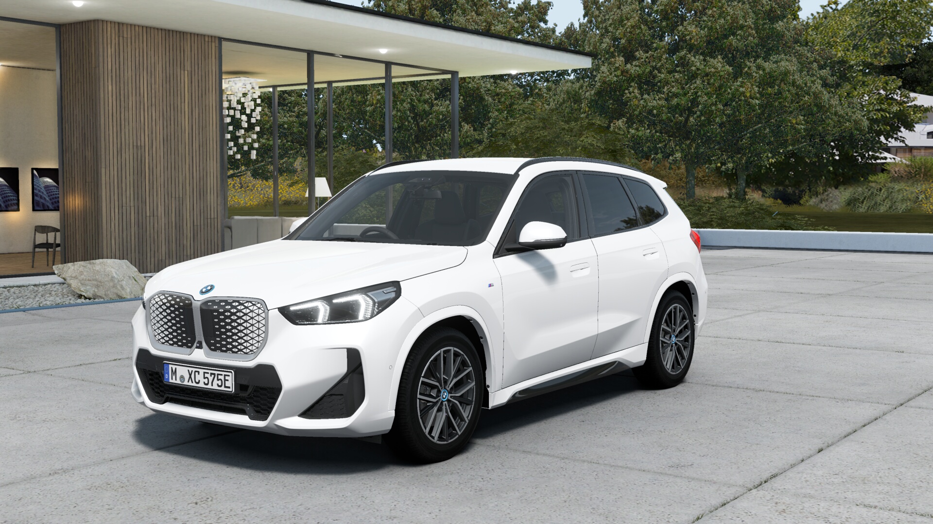 BMW iX1 eDrive20　ミネラル・ホワイト　M Sport