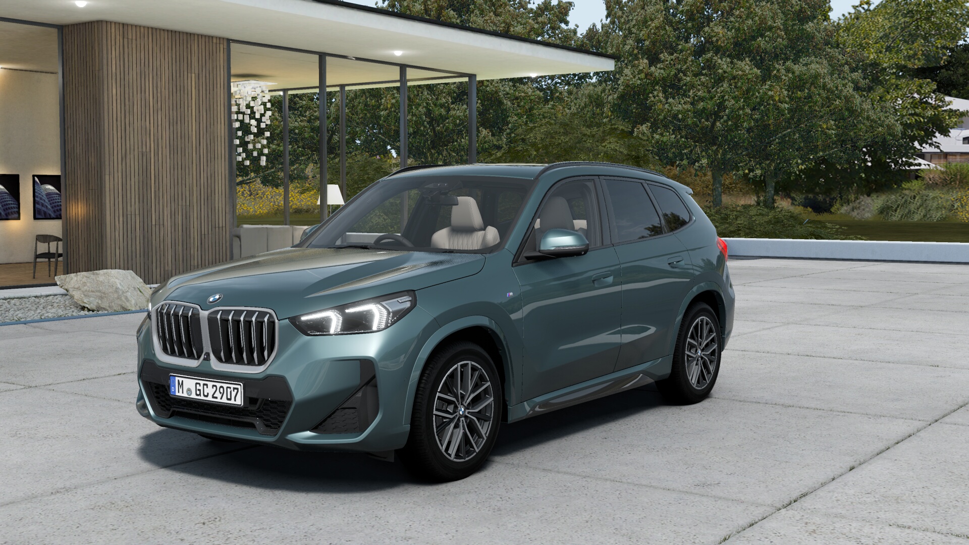 BMW X1 sDrive18i　M Sport　パノラマガラス・サンルーフ　HiFiスピーカーシステム harman/kardon