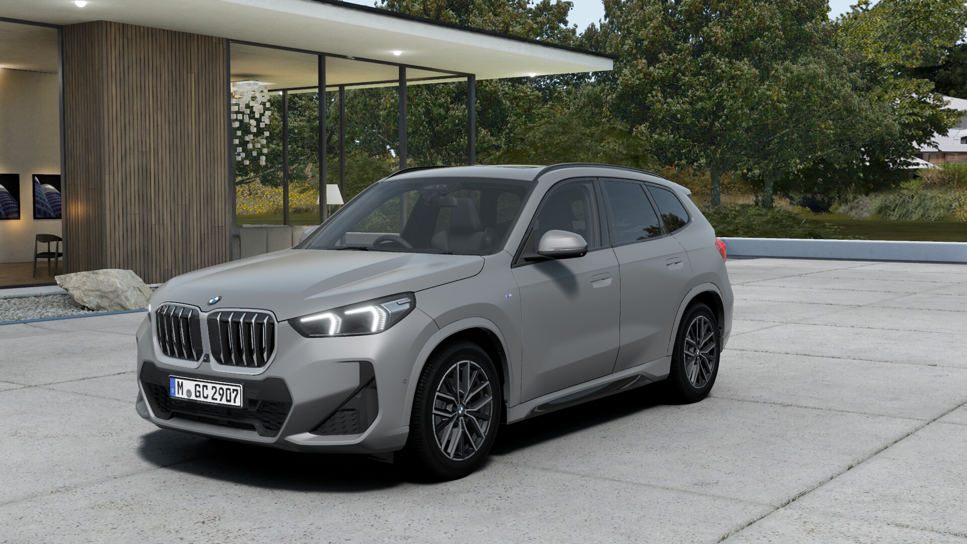 BMW X1 xDrive20d M Sport BMW Individual フローズンピュア・グレー パノラマガラス・サンルーフの車両画像