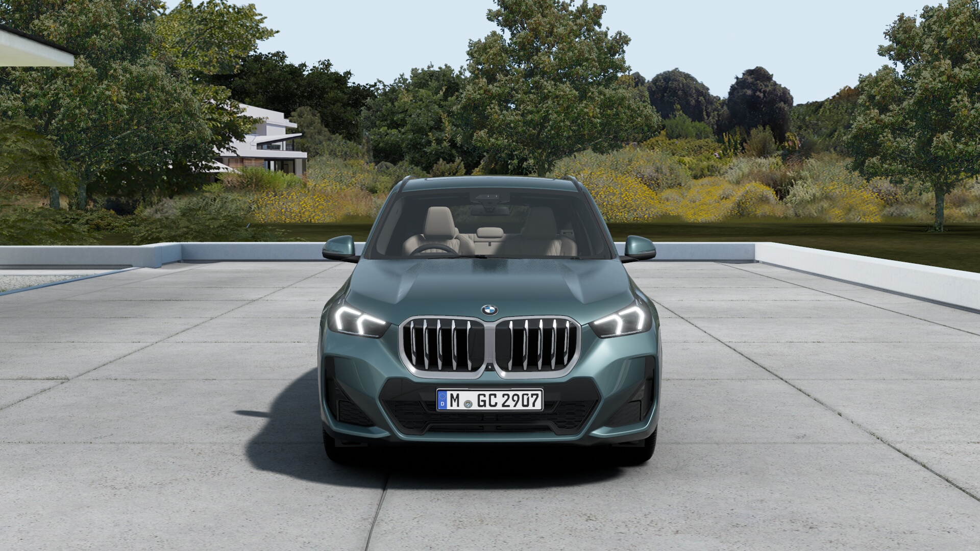 BMW X1 sDrive18i　M Sport　パノラマガラス・サンルーフ　HiFiスピーカーシステム harman/kardonの画像2
