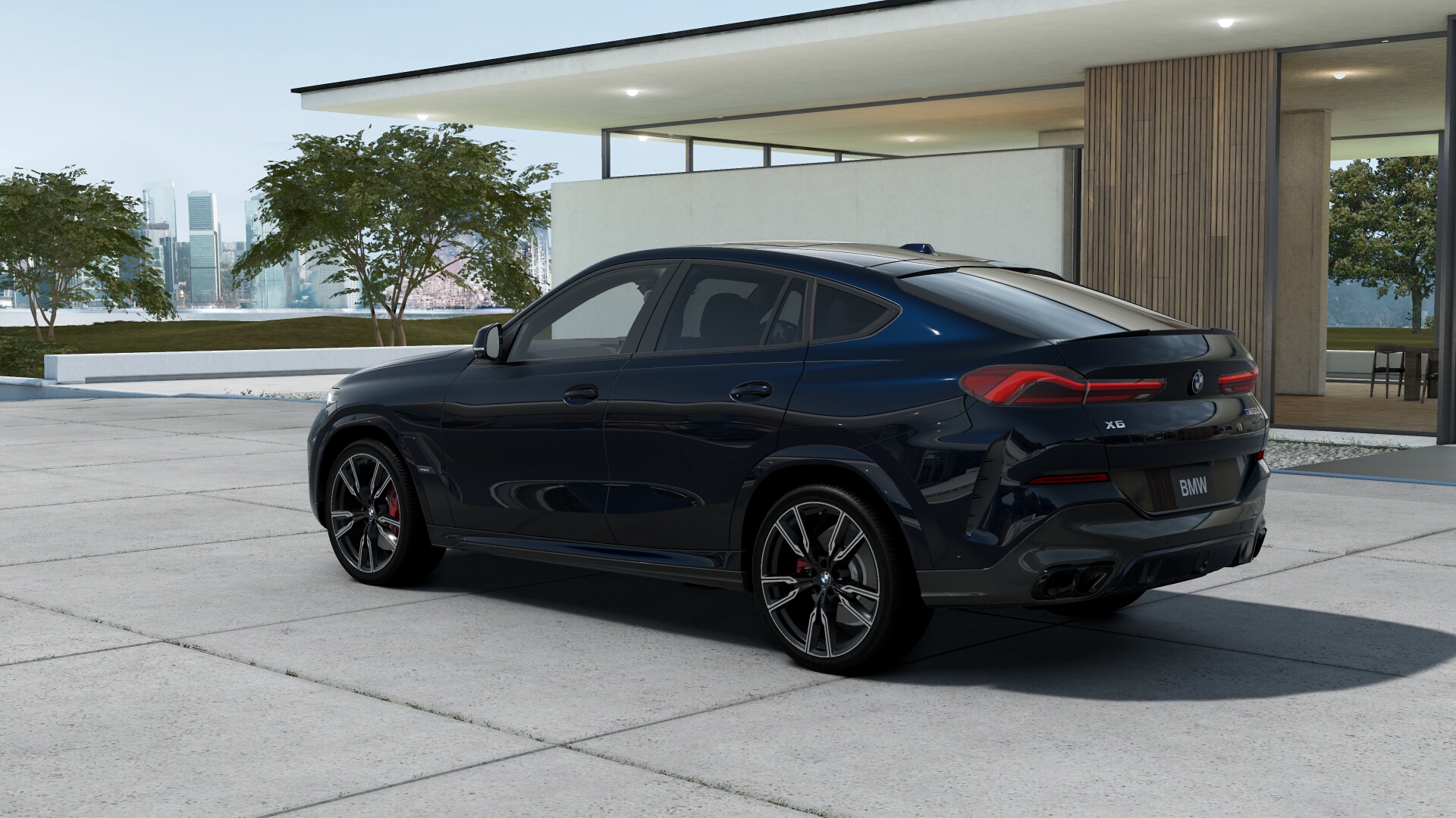 BMW X6 M60i xDrive　M カーボンブラック　BMW Individual エクステンドレザー・メリノ ブラック　パノラマガラス・サンルーフの画像1