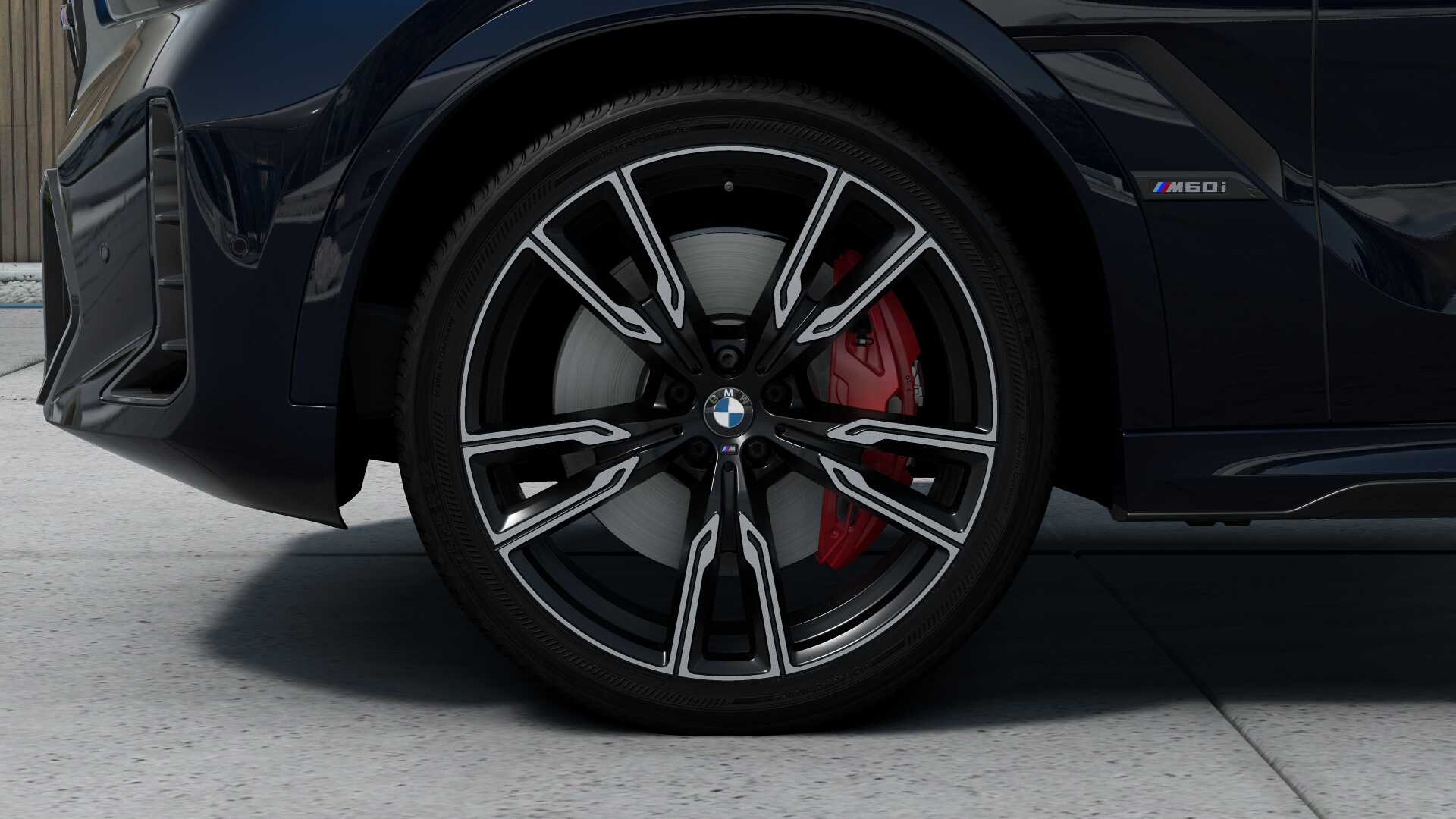 BMW X6 M60i xDrive　M カーボンブラック　BMW Individual エクステンドレザー・メリノ ブラック　パノラマガラス・サンルーフの画像4