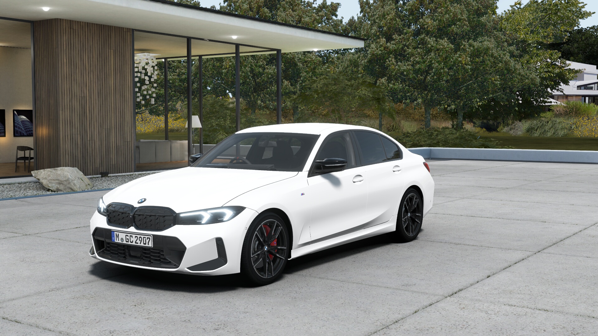BMW M340i xDrive セダン　アルピンホワイト　harman/kardon サラウンドサウンド・システム