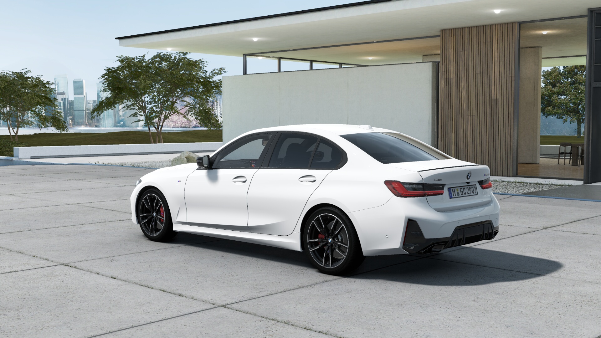 BMW M340i xDrive セダン　アルピンホワイト　harman/kardon サラウンドサウンド・システムの画像2
