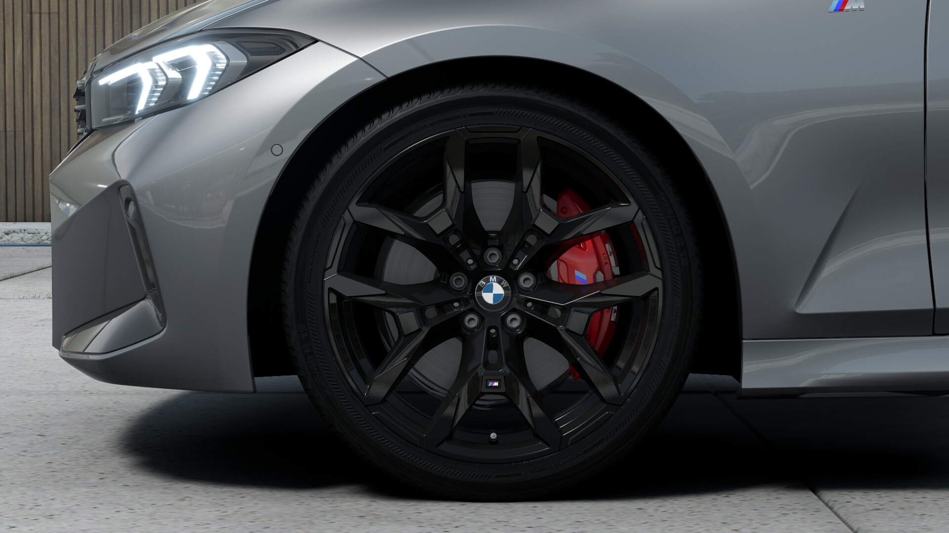 BMW M340i xDrive ツーリング　スカイスクレイパーグレー　パノラマガラス・サンルーフの画像2