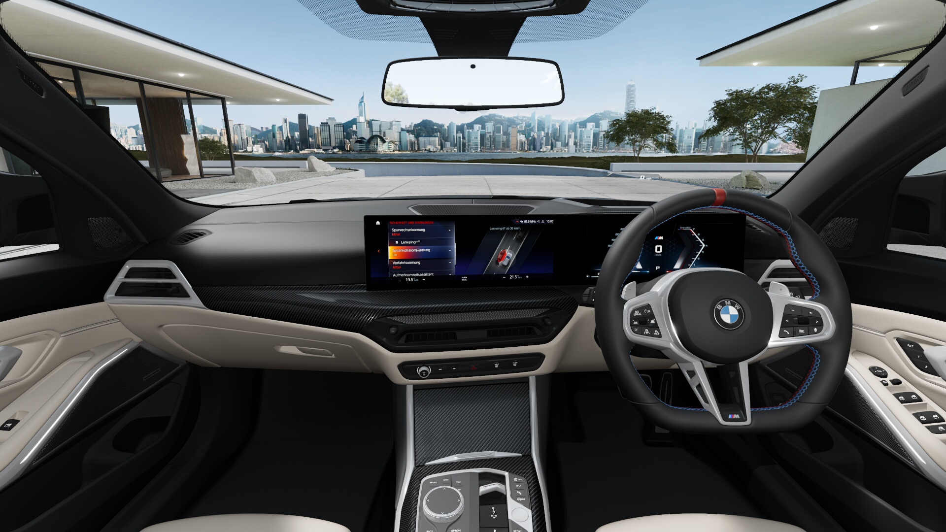 BMW M340i xDrive ツーリング　スカイスクレイパーグレー　パノラマガラス・サンルーフの画像3