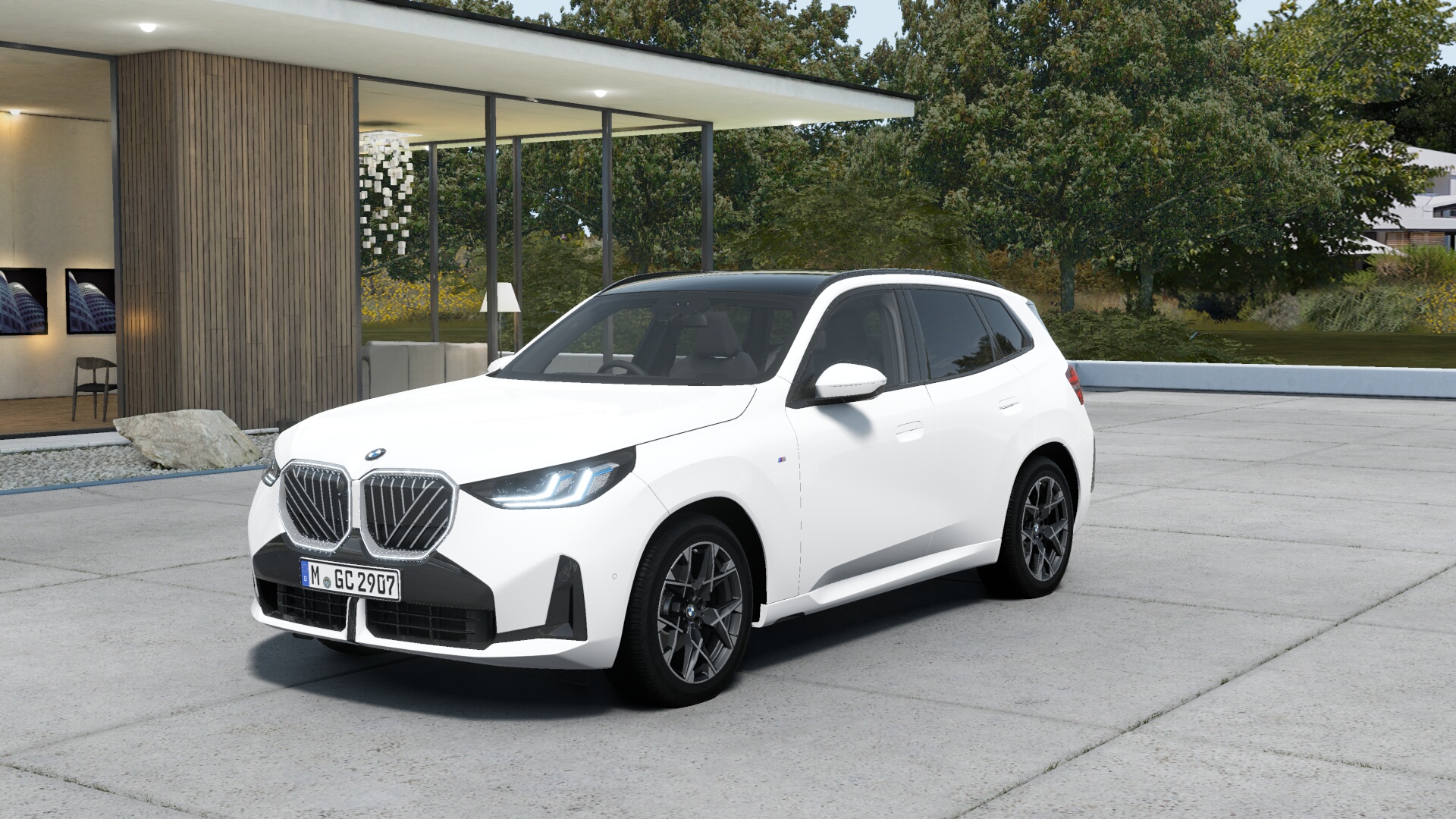 BMW X3 20d xDrive　アルピンホワイト　M Sport　パノラマガラス・サンルーフ