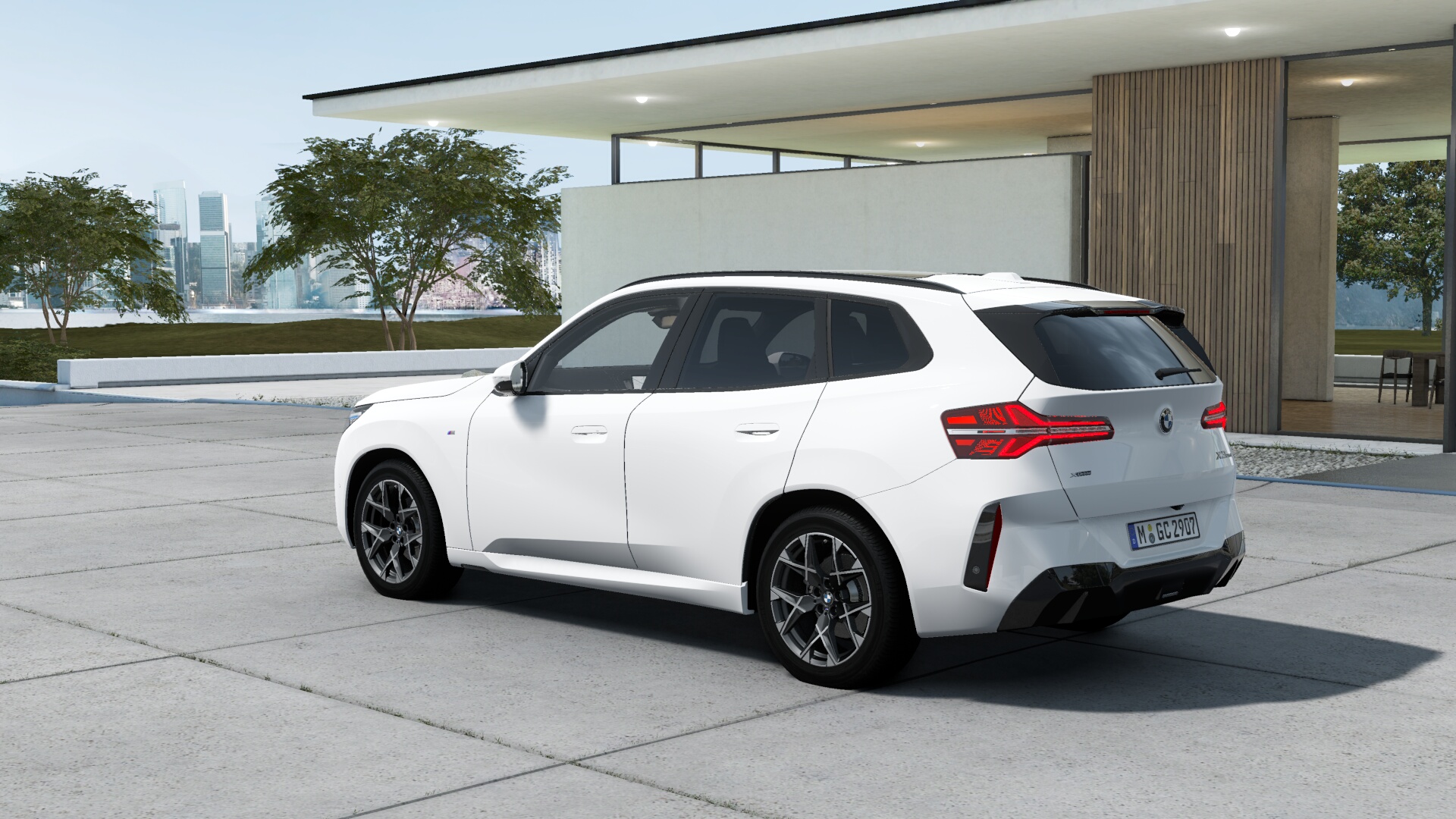 BMW X3 20d xDrive　アルピンホワイト　M Sport　パノラマガラス・サンルーフの画像1