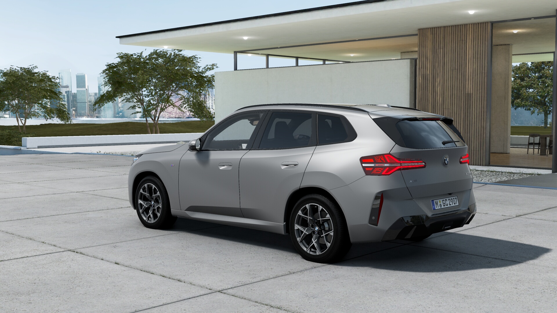 BMW X3 20d xDrive　M Sport　BMW Individual フローズンピュア・グレー　パノラマガラス・サンルーフの画像1