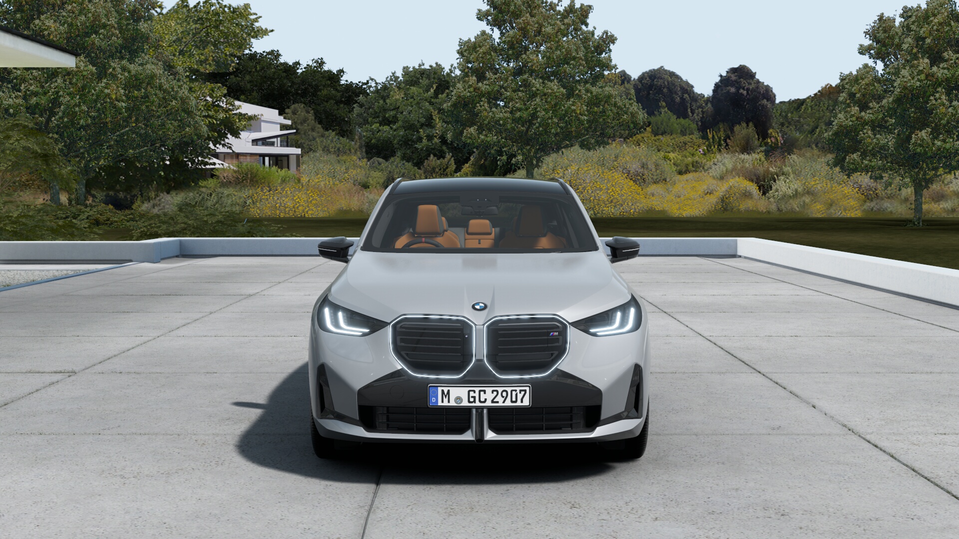 BMW X3 M50 xDrive　M ブルックリングレー　パノラマガラス・サンルーフの画像2