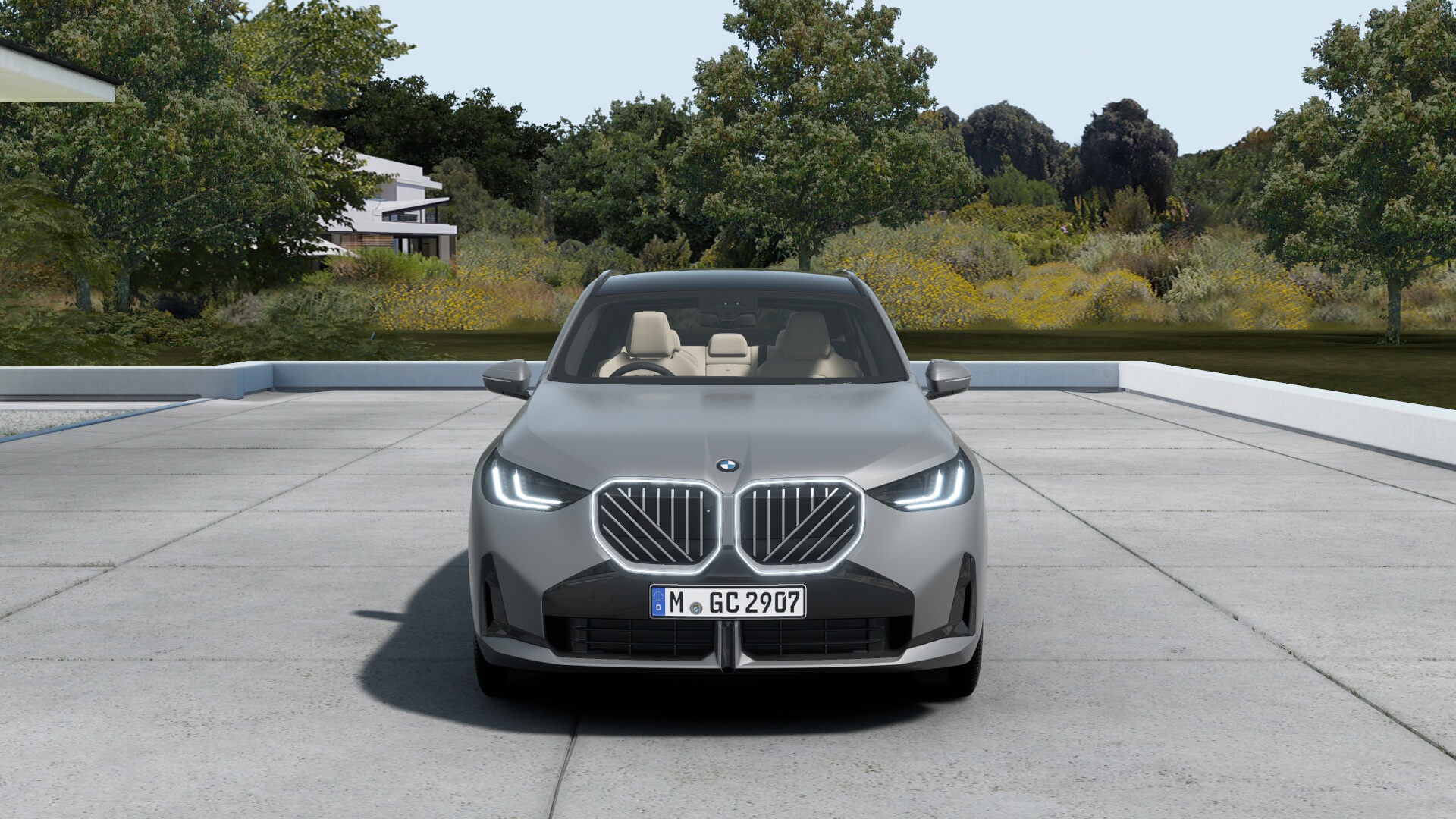 BMW X3 20d xDrive　M Sport　Individual フローズンピュア・グレー　パノラマガラス・サンルーフの画像2
