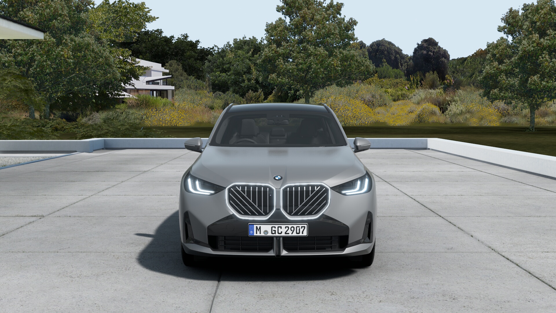 BMW X3 20d xDrive　M Sport　BMW Individual フローズンピュア・グレー　パノラマガラス・サンルーフの画像2