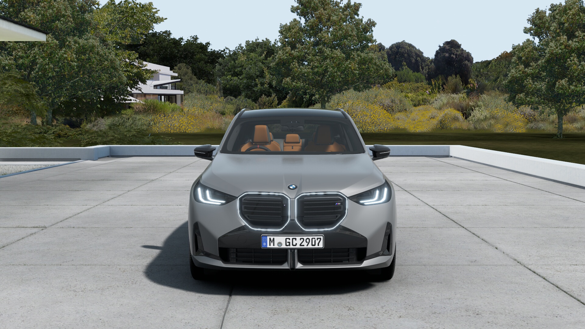 BMW X3 M50 xDrive　BMW Individual フローズンピュア・グレー　パノラマガラス・サンルーフの画像2