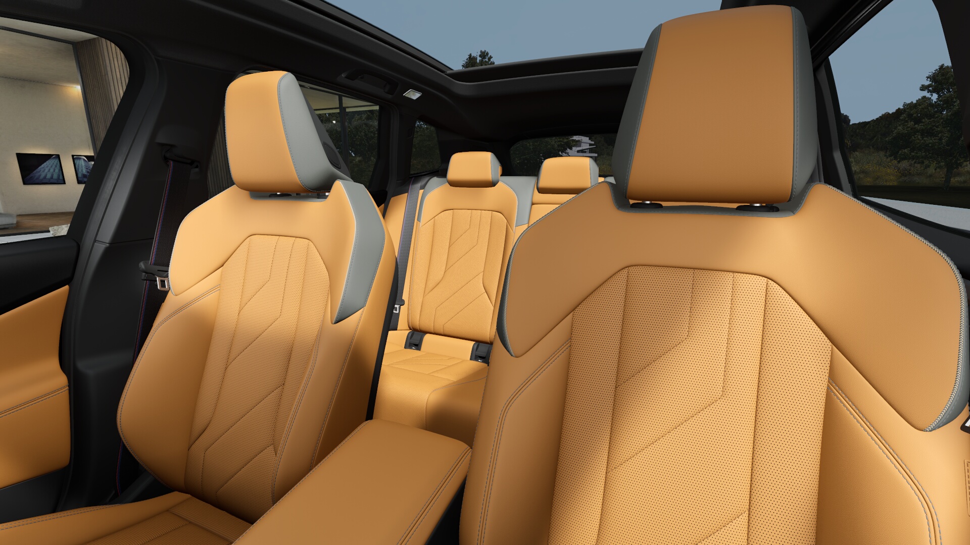 BMW X3 M50 xDrive　BMW Individual フローズンピュア・グレー　パノラマガラス・サンルーフの画像4