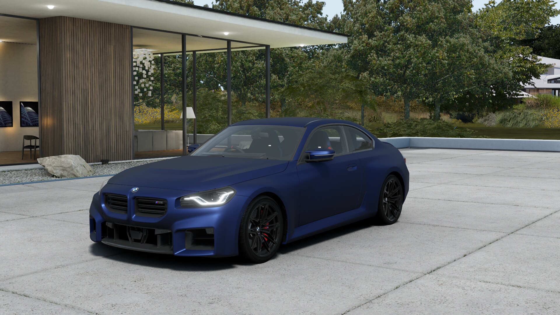 BMW M2　BMW Individual フローズンポルティマオ・ブルー　HiFiスピーカーシステム