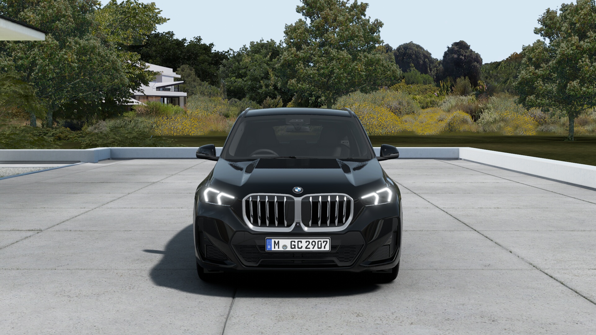 BMW X1 xDrive20d　M Sport　ブラックサファイアの画像2